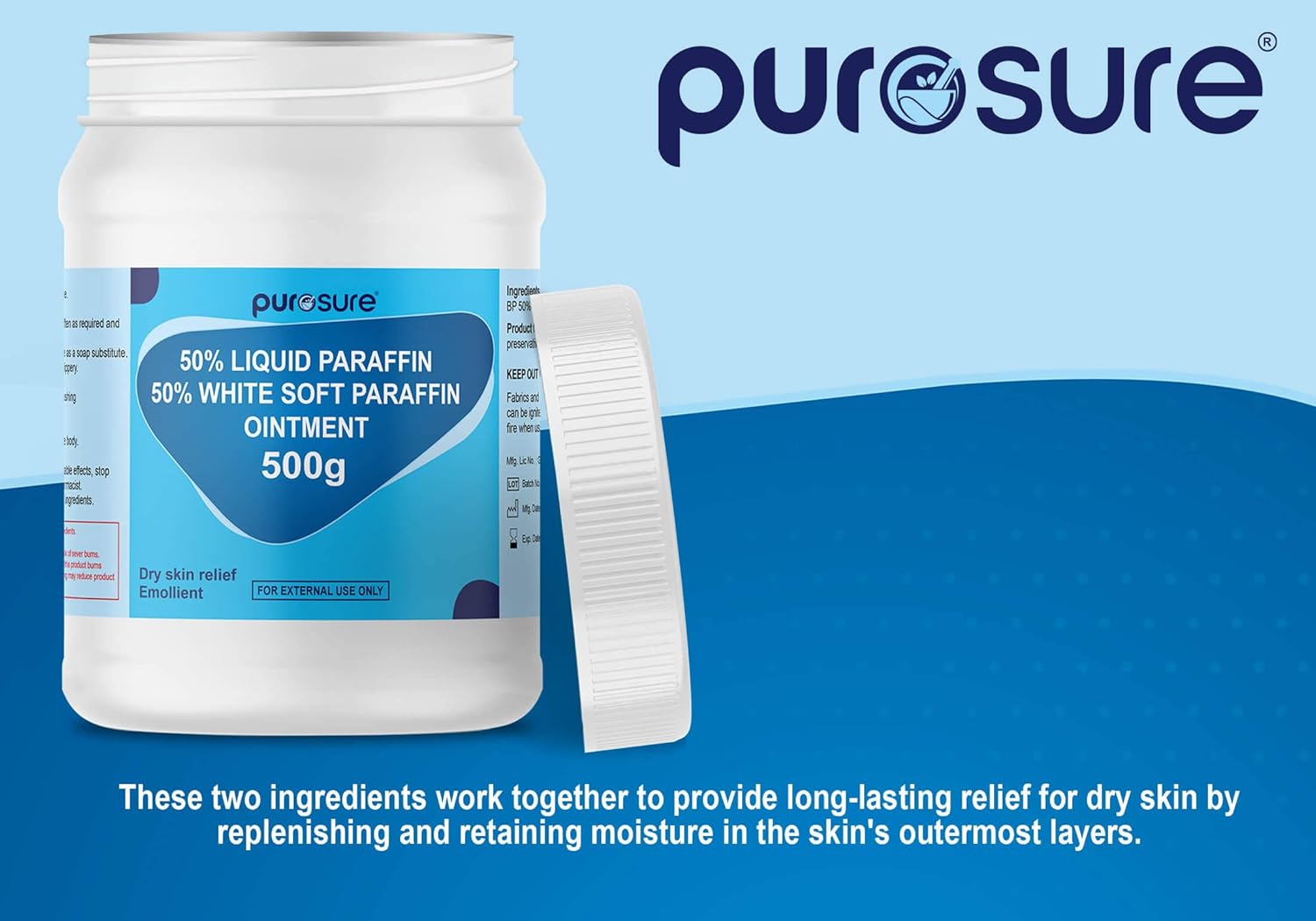 Purosure Paraffin Ointment 500G