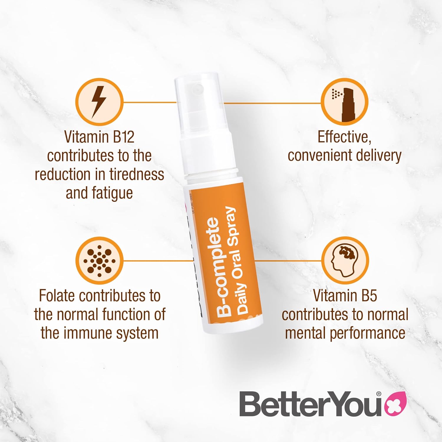 BetterYou B-Complete Daily Oral Spray 1-Month Supply