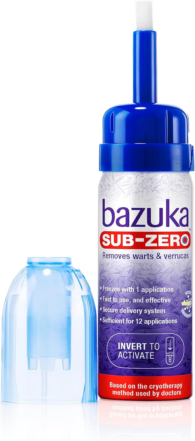 Bazuka Sub-Zero 50g Freezing Device for Removal of Warts and Verrucas