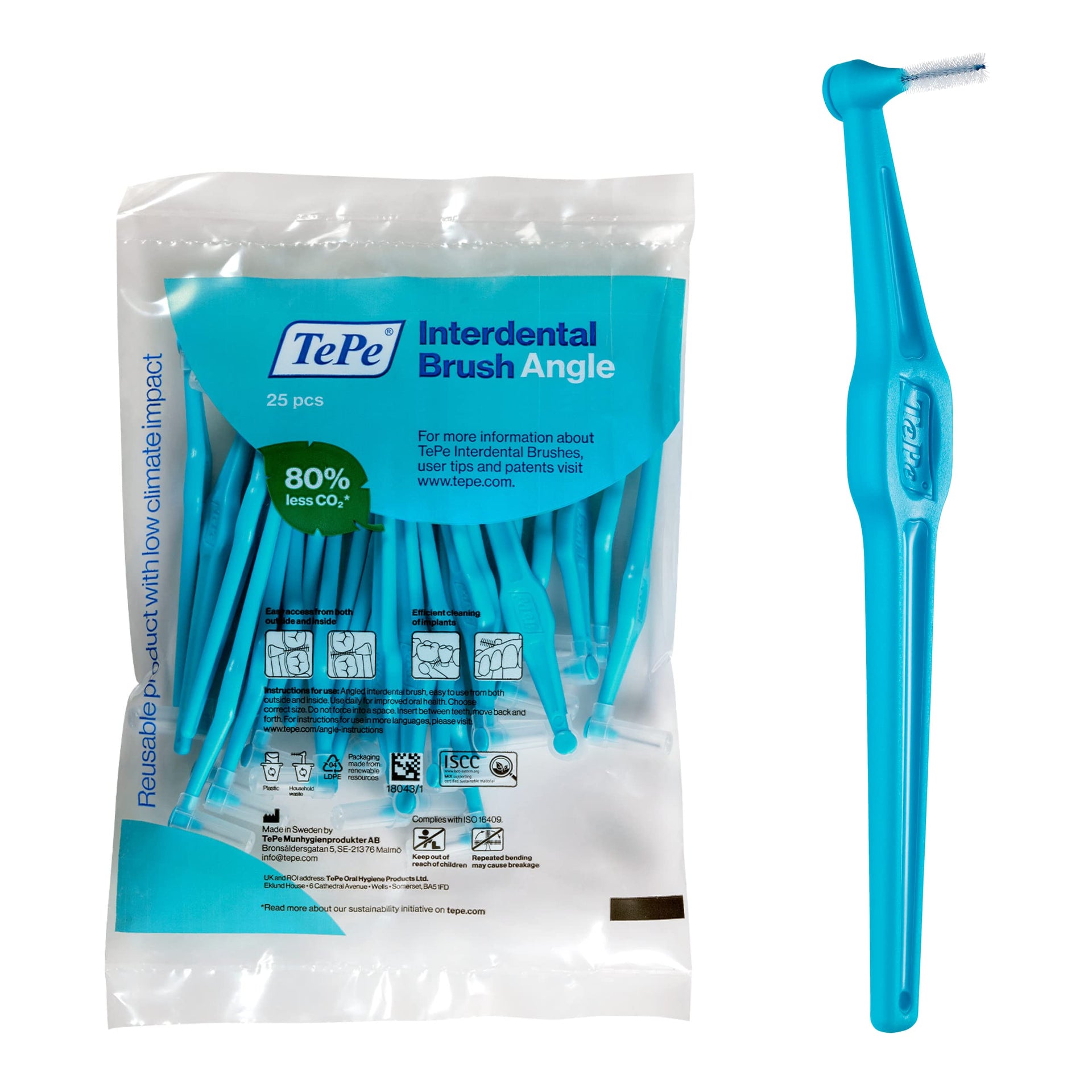 TePe Interdental Angle Brush 6 / 25 Brushes