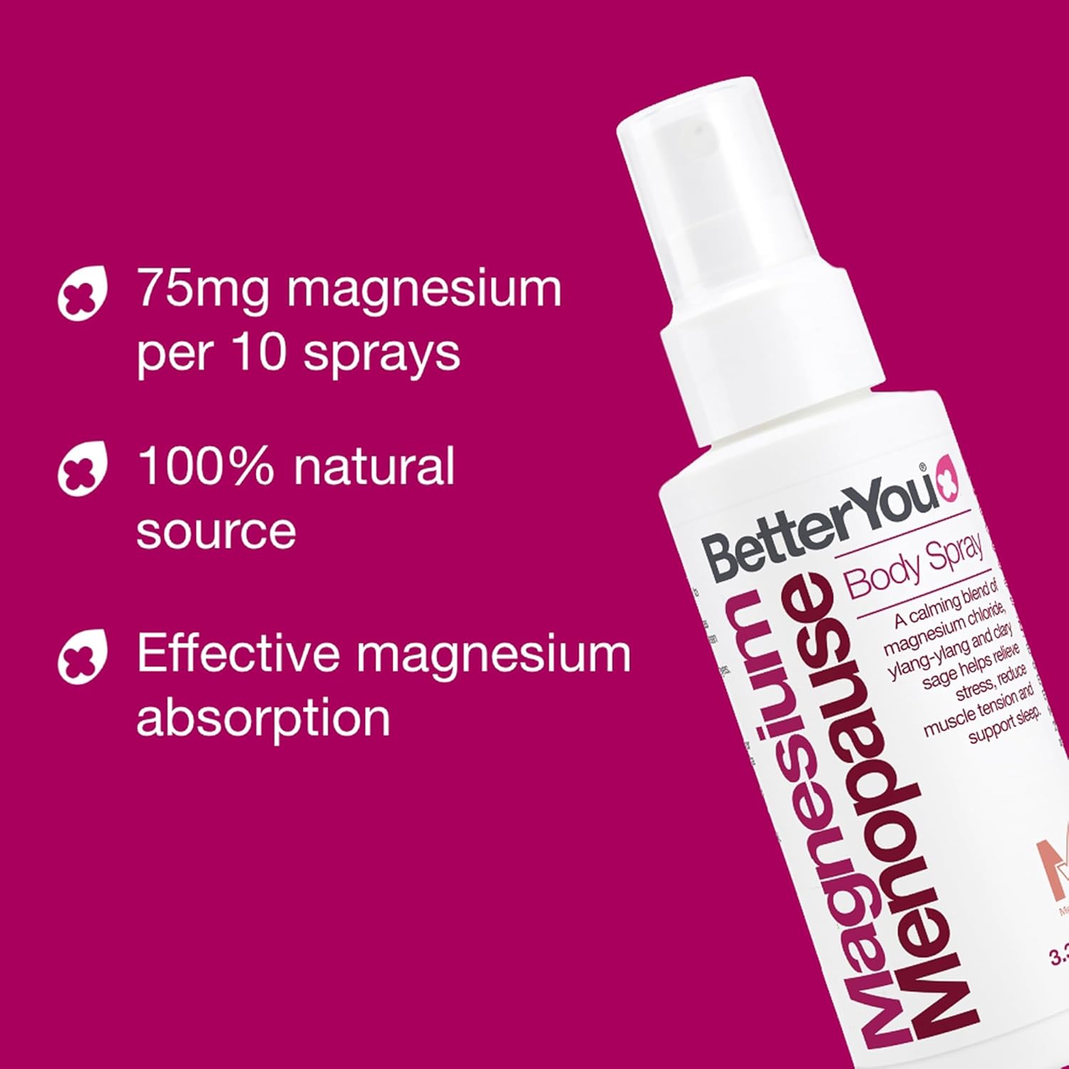 BetterYou Menopause Oil Body Spray 3.4 oz