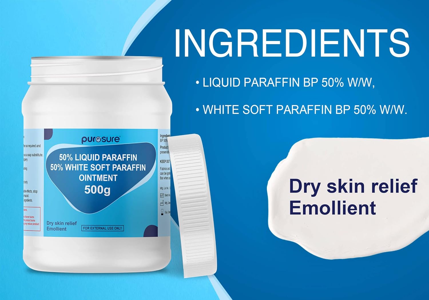 Purosure Paraffin Ointment 500G