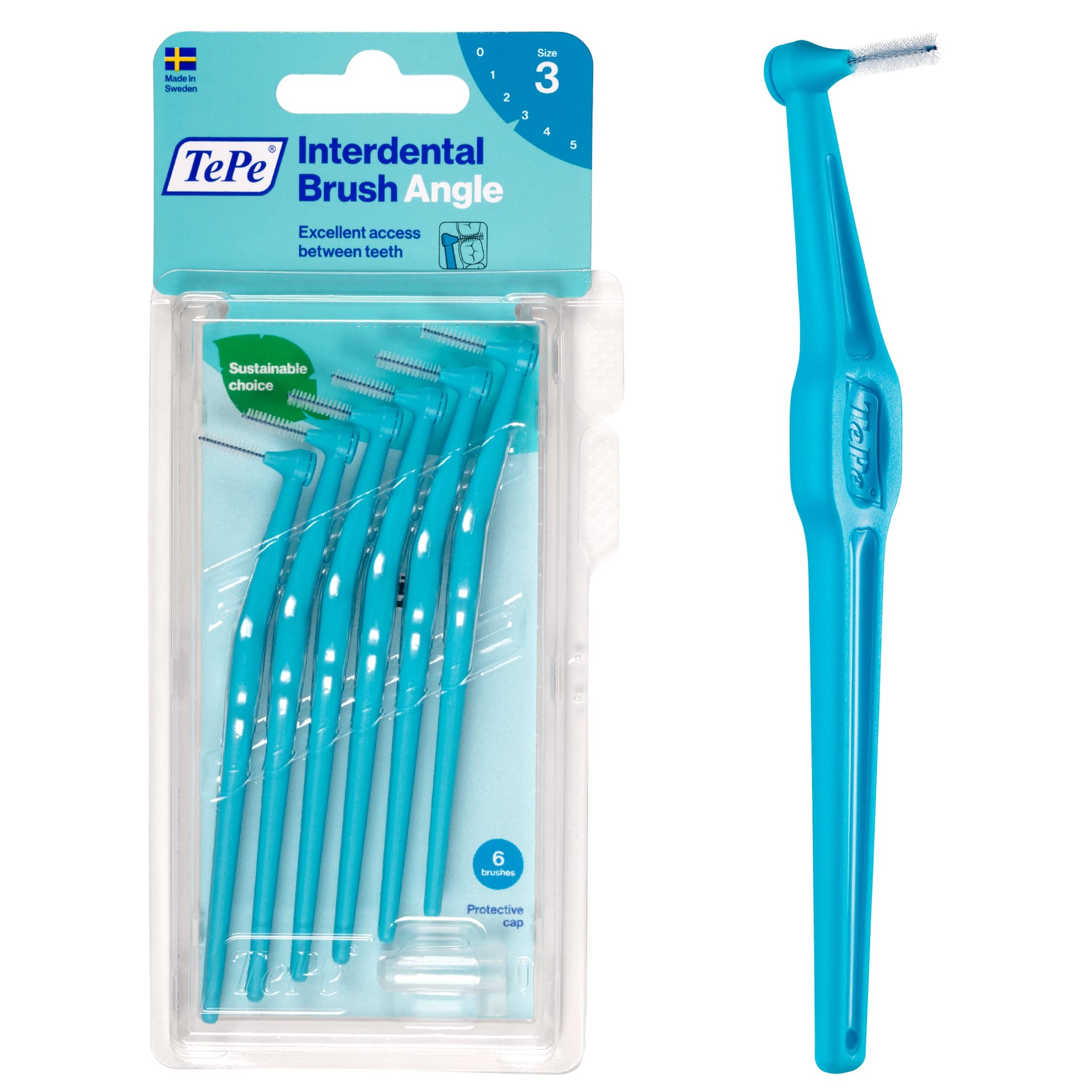 TePe Interdental Angle Brush 6 / 25 Brushes