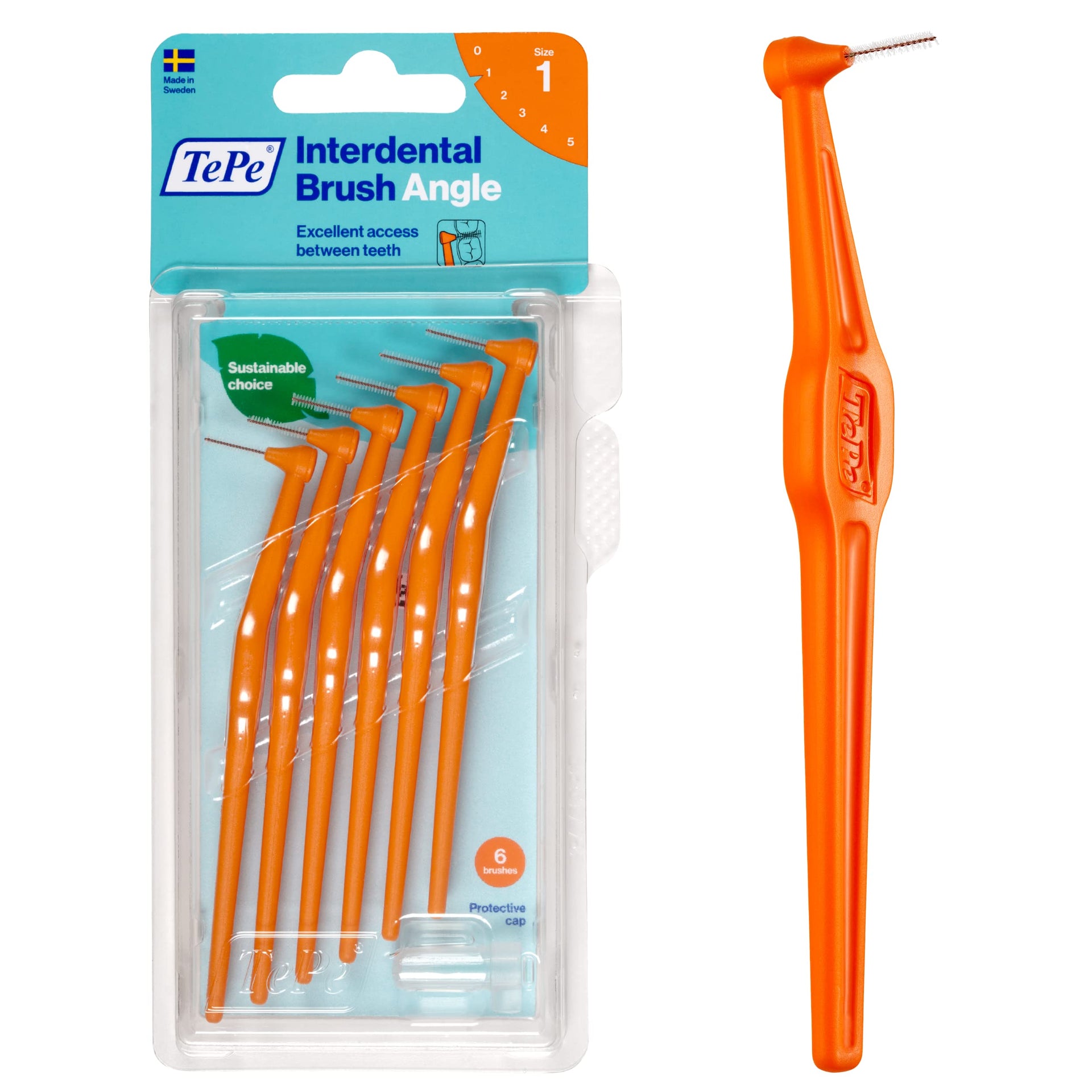 TePe Interdental Angle Brush 6 / 25 Brushes