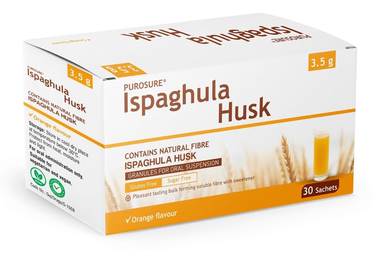 PuroSure Ispaghula Husk Orange Sachets (30x)