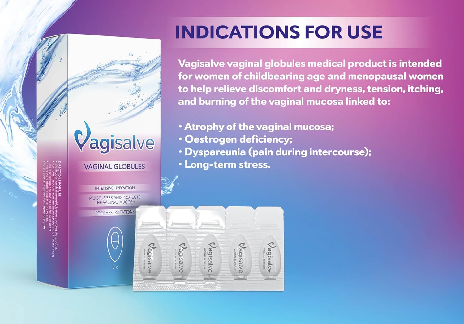 Vagisalve Vaginal Globules | 7 Easy to Use Globules