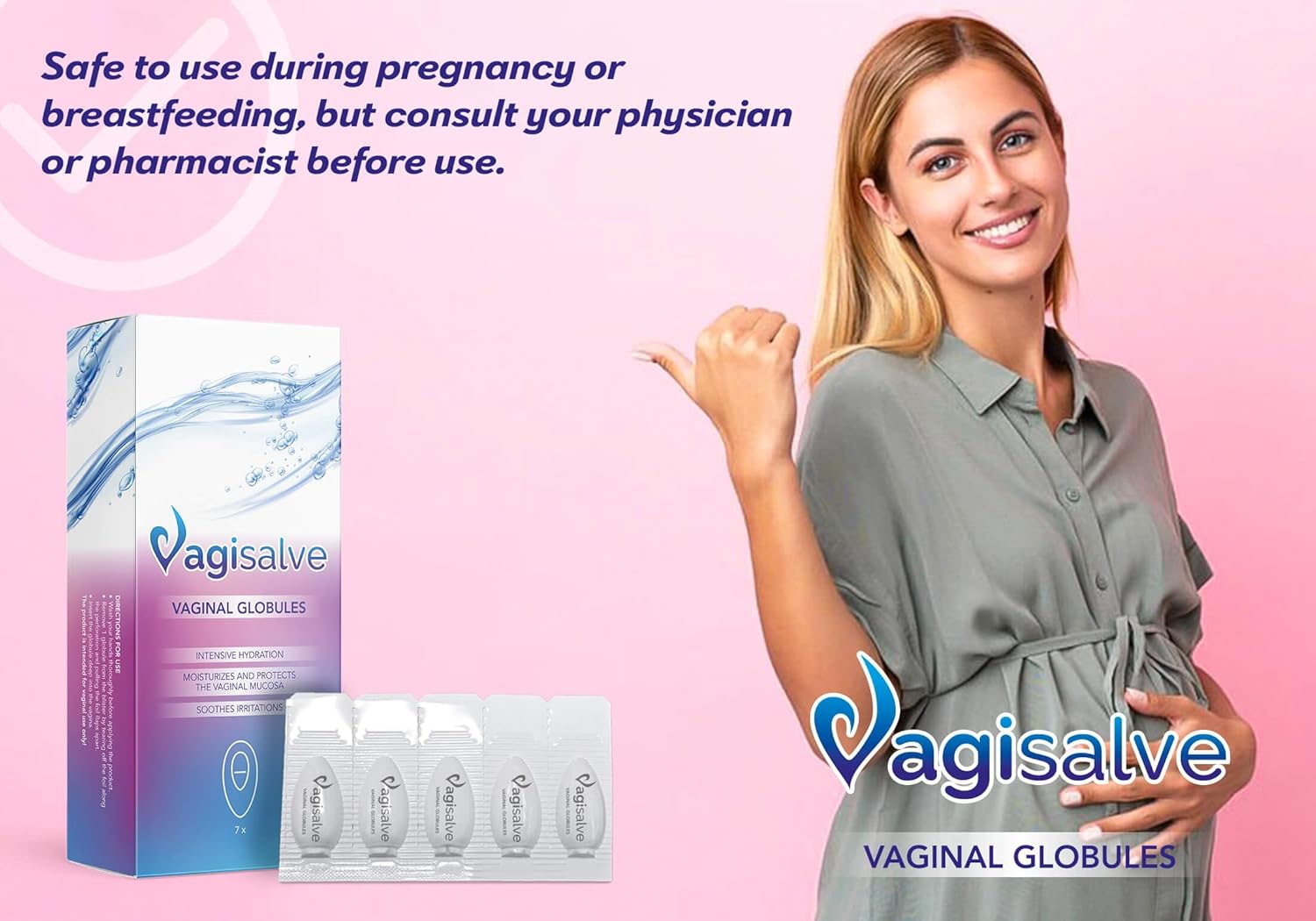 Vagisalve Vaginal Globules | 7 Easy to Use Globules