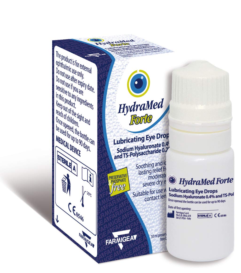 HYDRAMED Forte 0.4% Eye Drops, 10ML (Pack of 1)