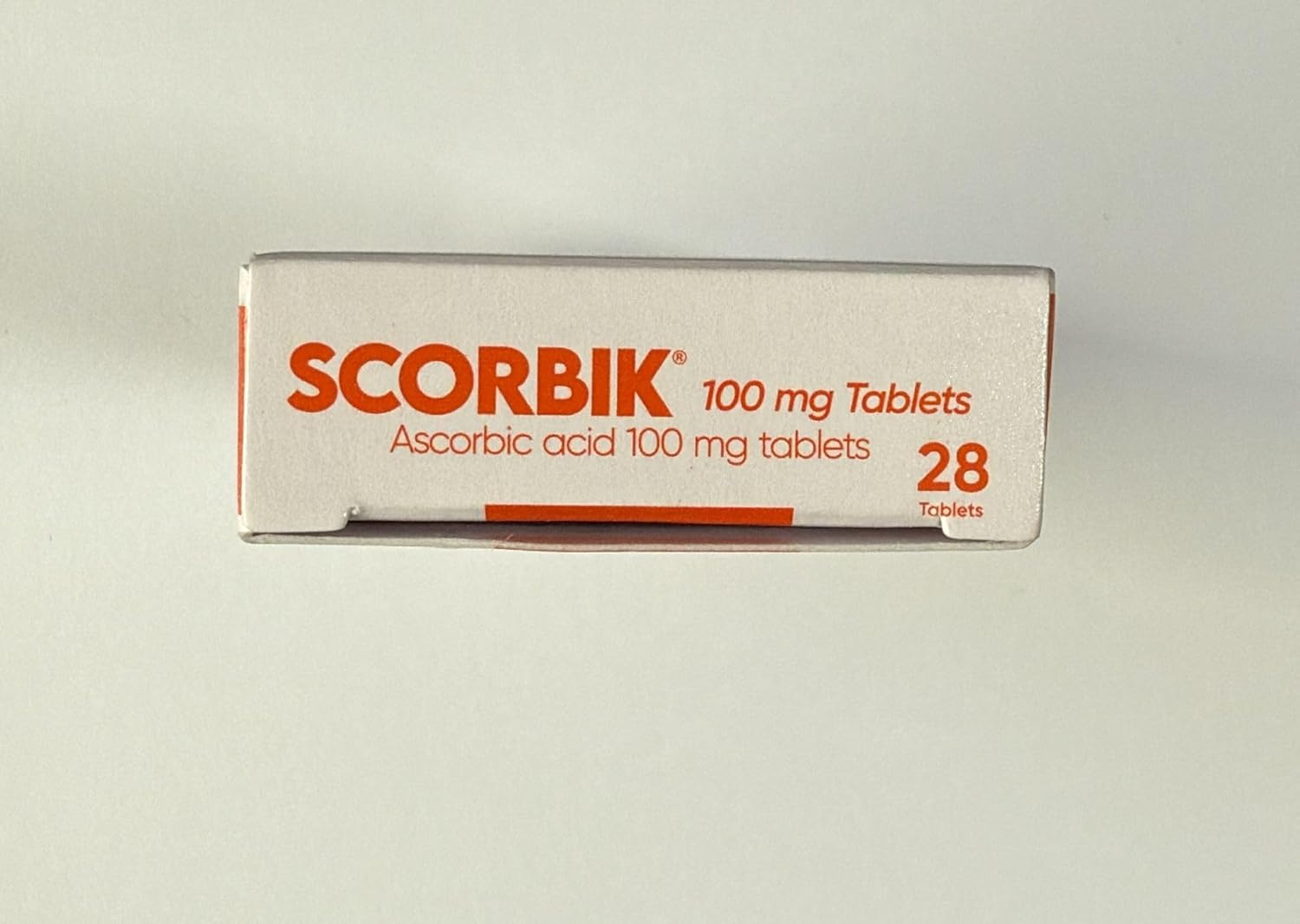 Ascorbic Acid Vitamin C 100mg – 28 Tablets for Immune Support