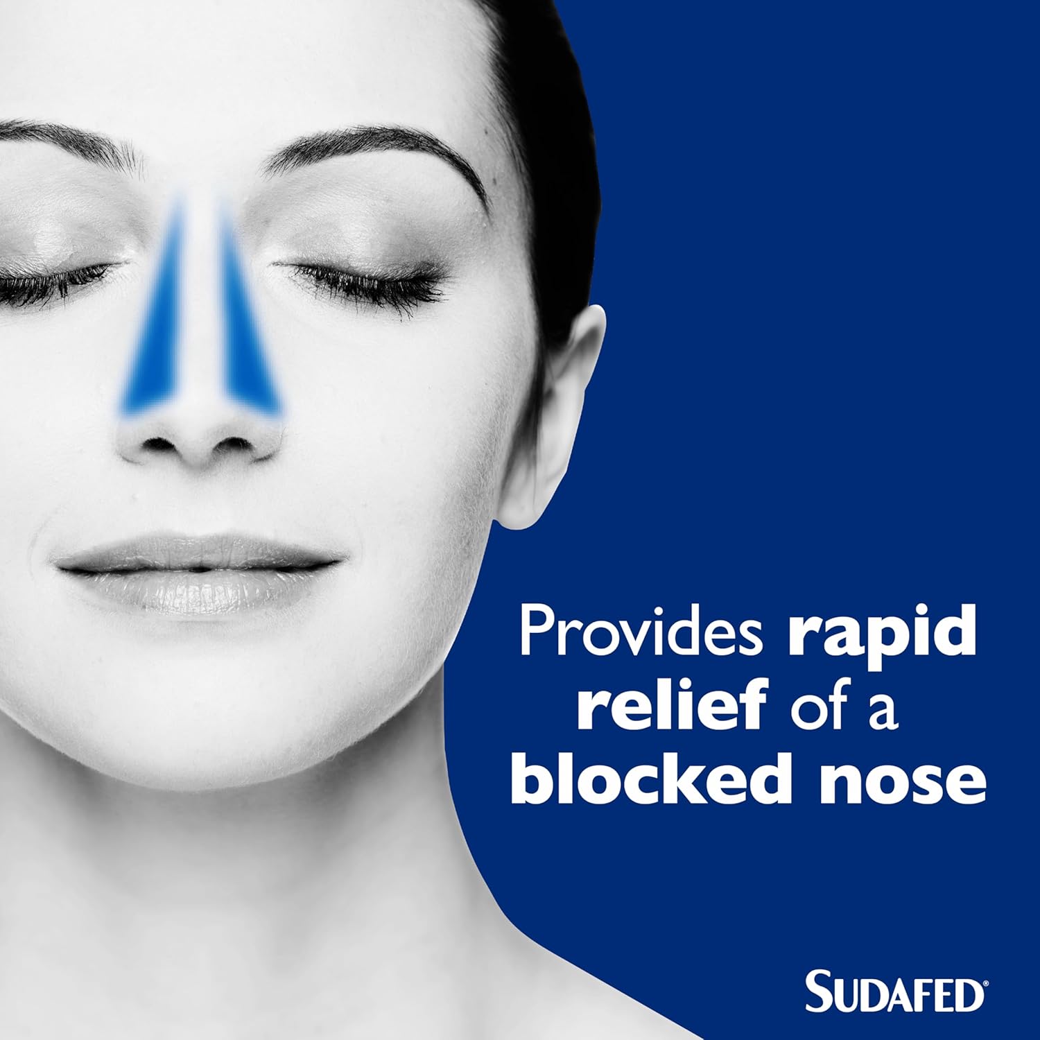 Sudafed Blocked Nose Spray – Fast Sinus & Allergy Relief, 15ml