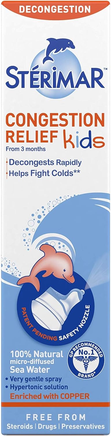 Sterimar Congestion Relief Kids Nasal Spray 50ml