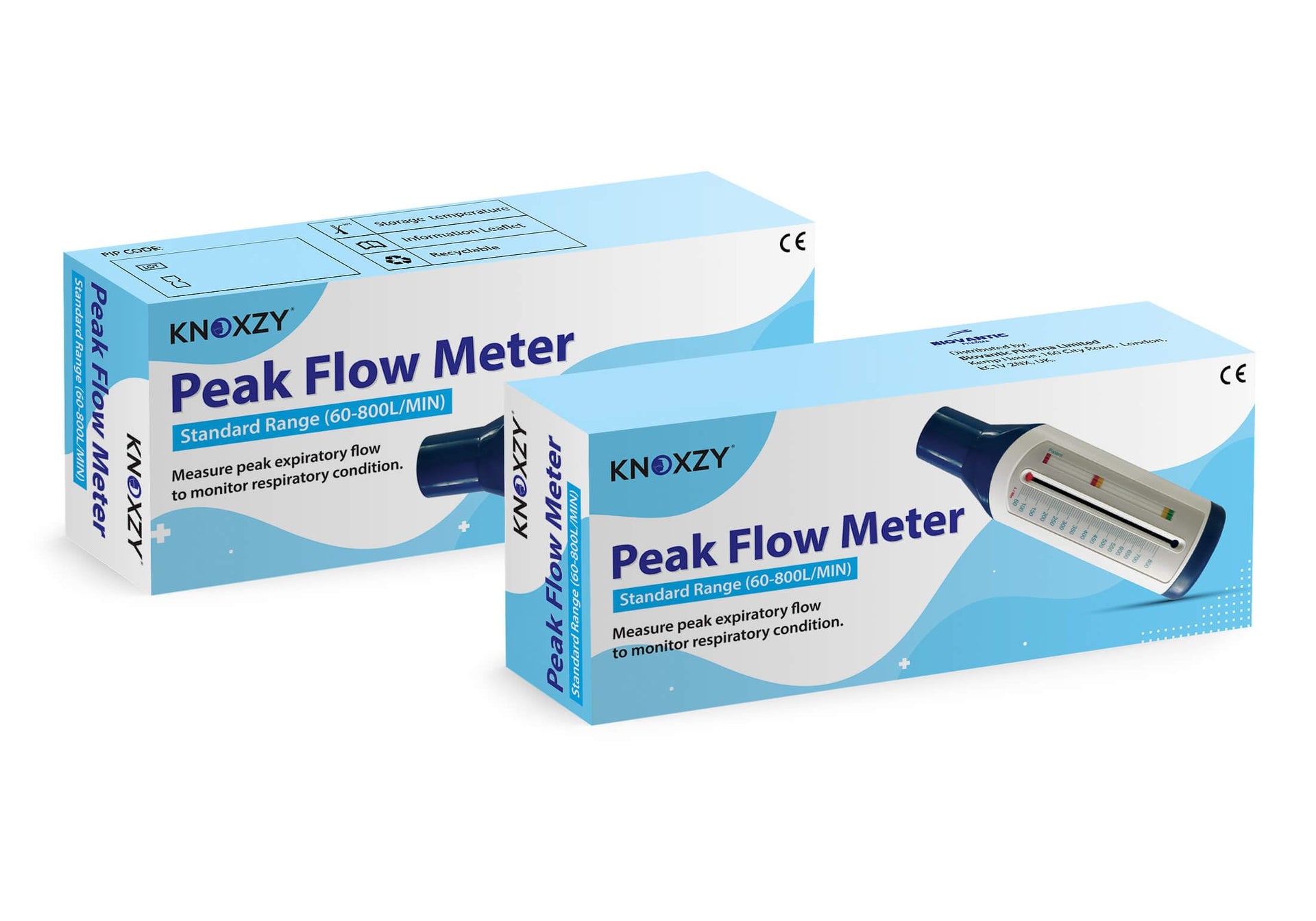 KNOXZY Peak Flow Monitor – Adult Size