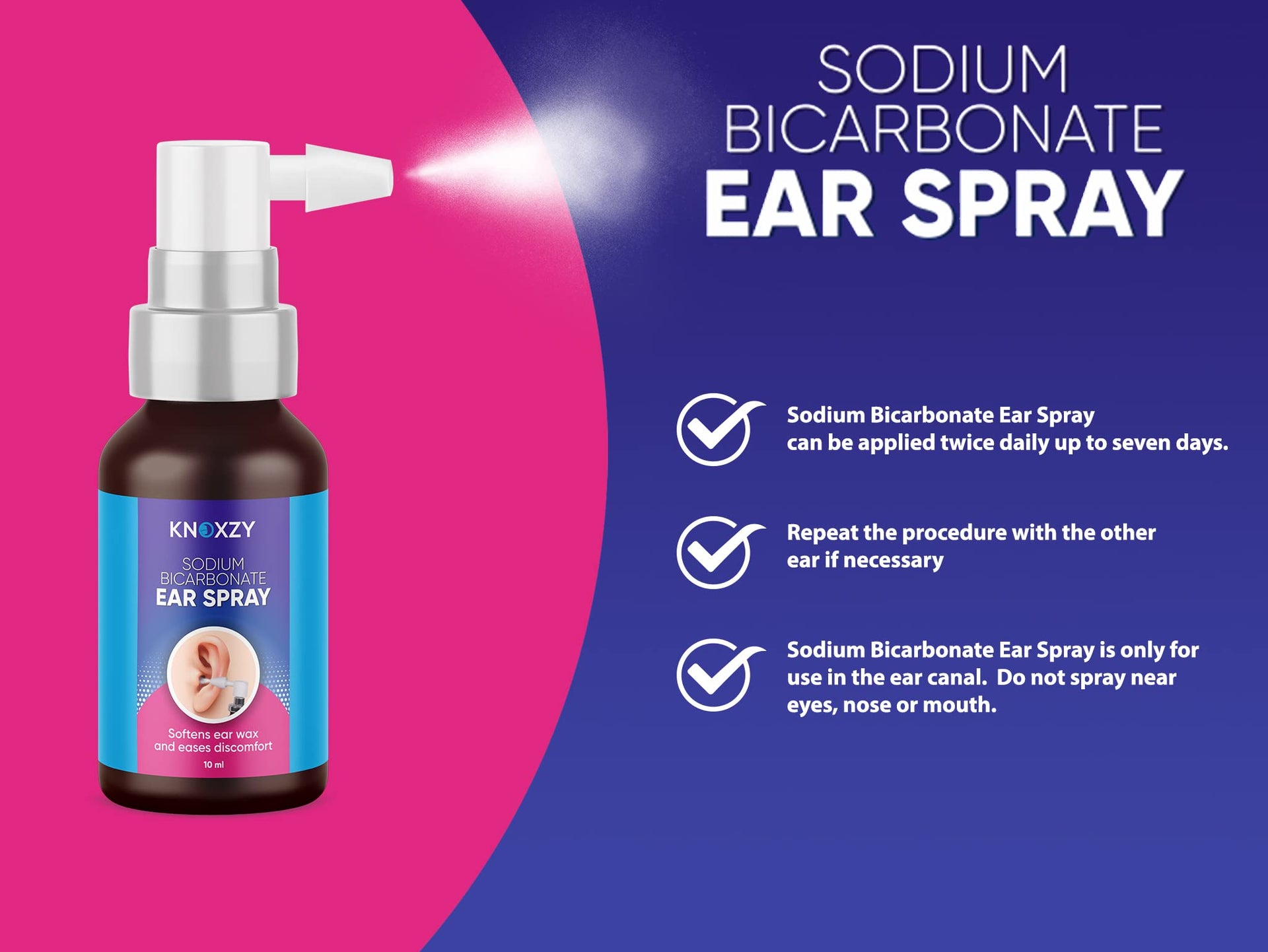 Knoxzy Ear Wax Removal Drops – 10ml