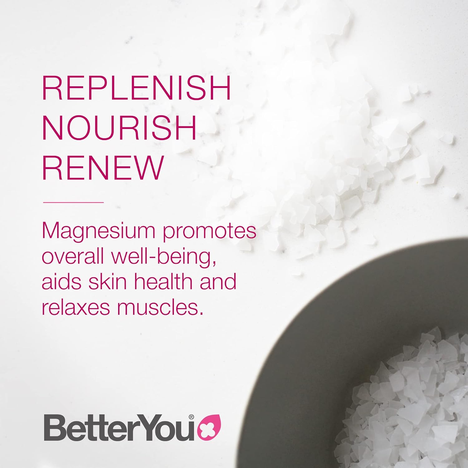BetterYou Magnesium Relax Bath Flakes 750g