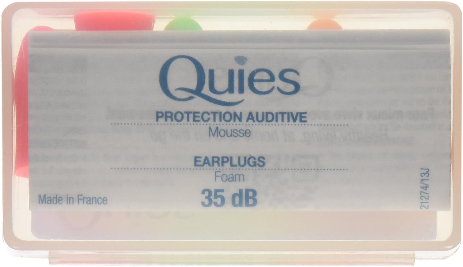 Quies Pair of Foam Earplugs of Earplugs - Pack of 3