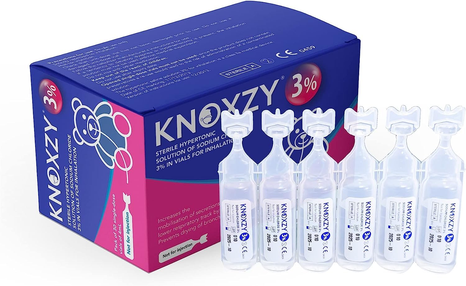 Knoxzy 3% Hypertonic Saline for Inhalation – Adults & Kids