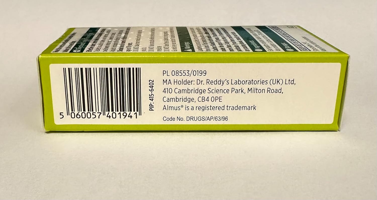 Almus Constipation Relief Gastro-Resistant 3 x 20 Tablets