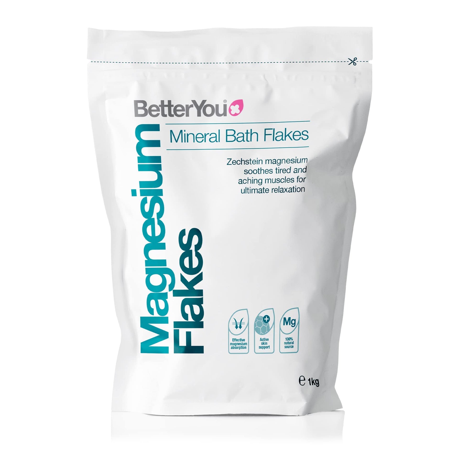 BetterYou Magnesium Original Bath Flakes 1kg