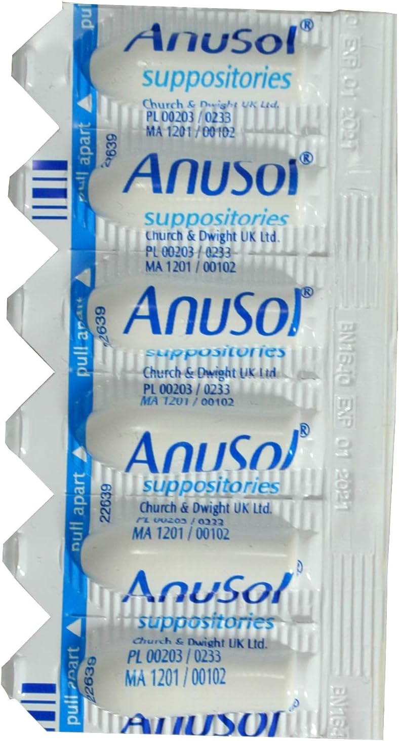 Anusol 3 Way action 24 Suppositories For Haemorrhoids & Related Conditions
