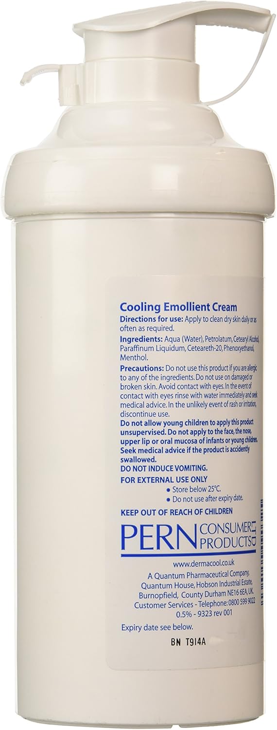 Pern Dermacool Menth Aqus Pump, 500 ml