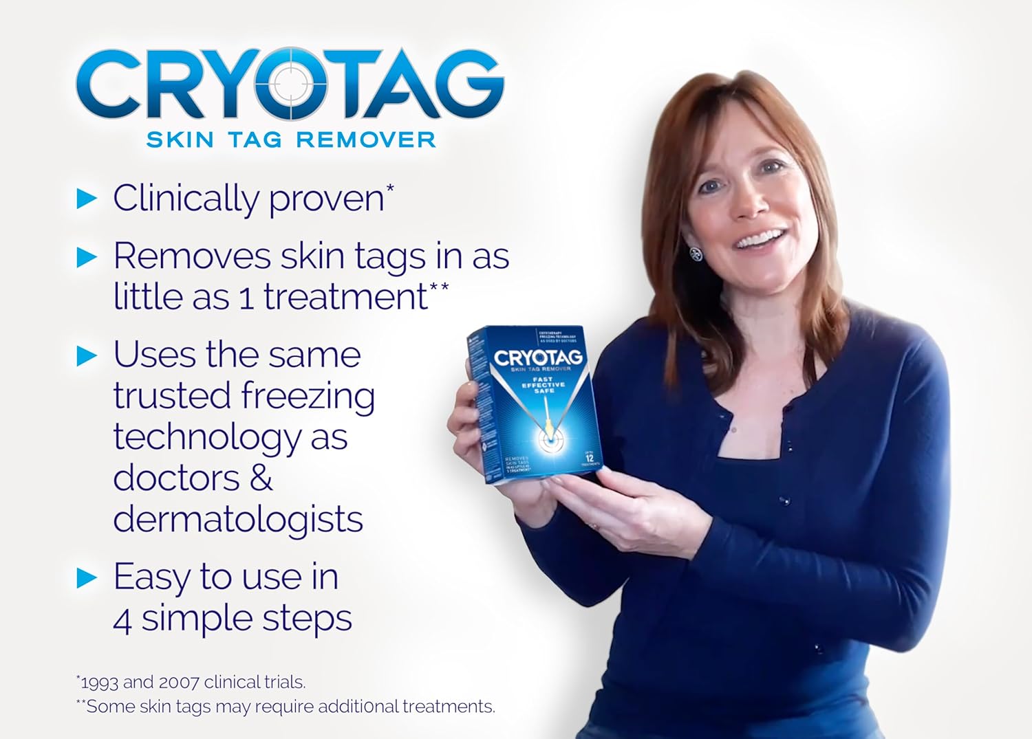 Cryotag Skin Tag Remover Fast Effective Safe Skin Tag Removal | Up to 12 treatments