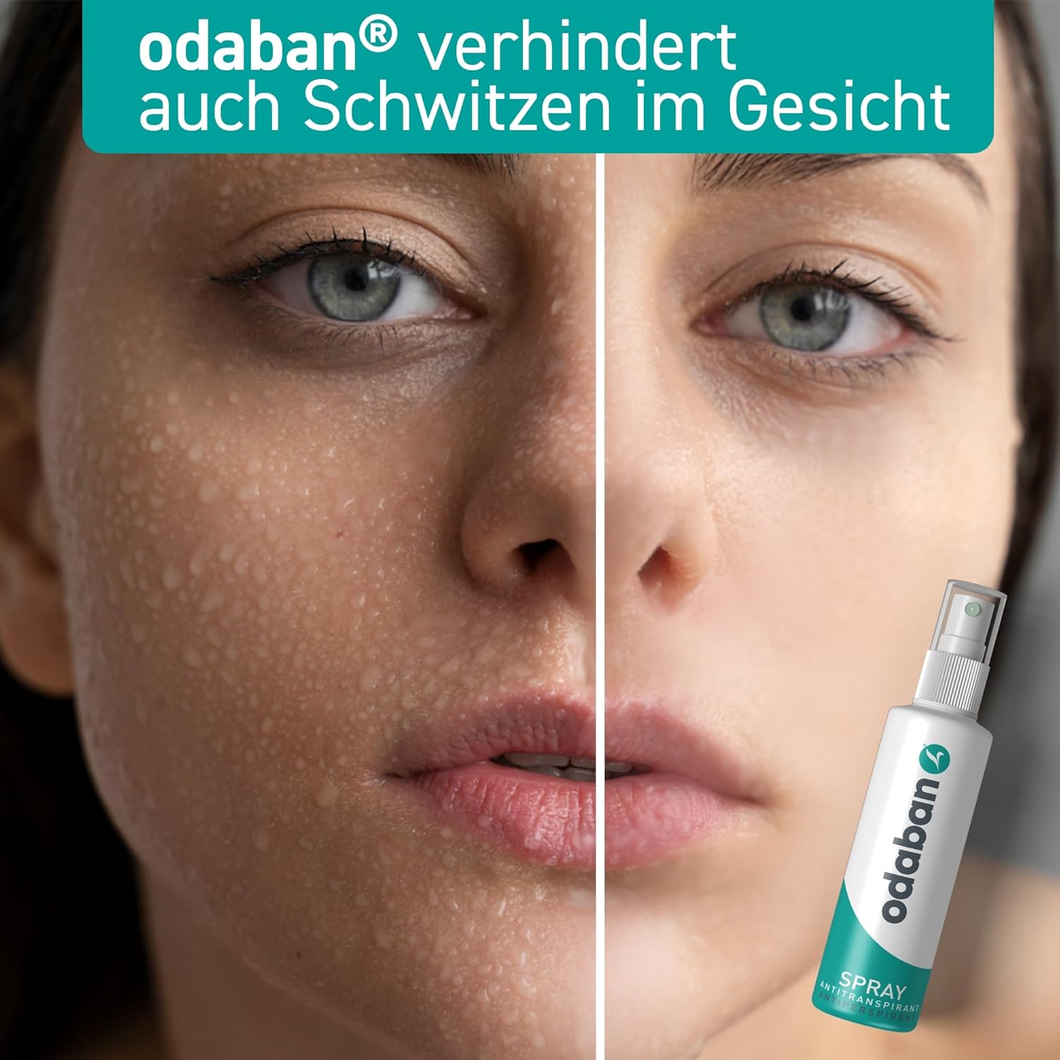 Odaban Antiperspirant Deodorant Spray for Excessive Sweating 30 ml