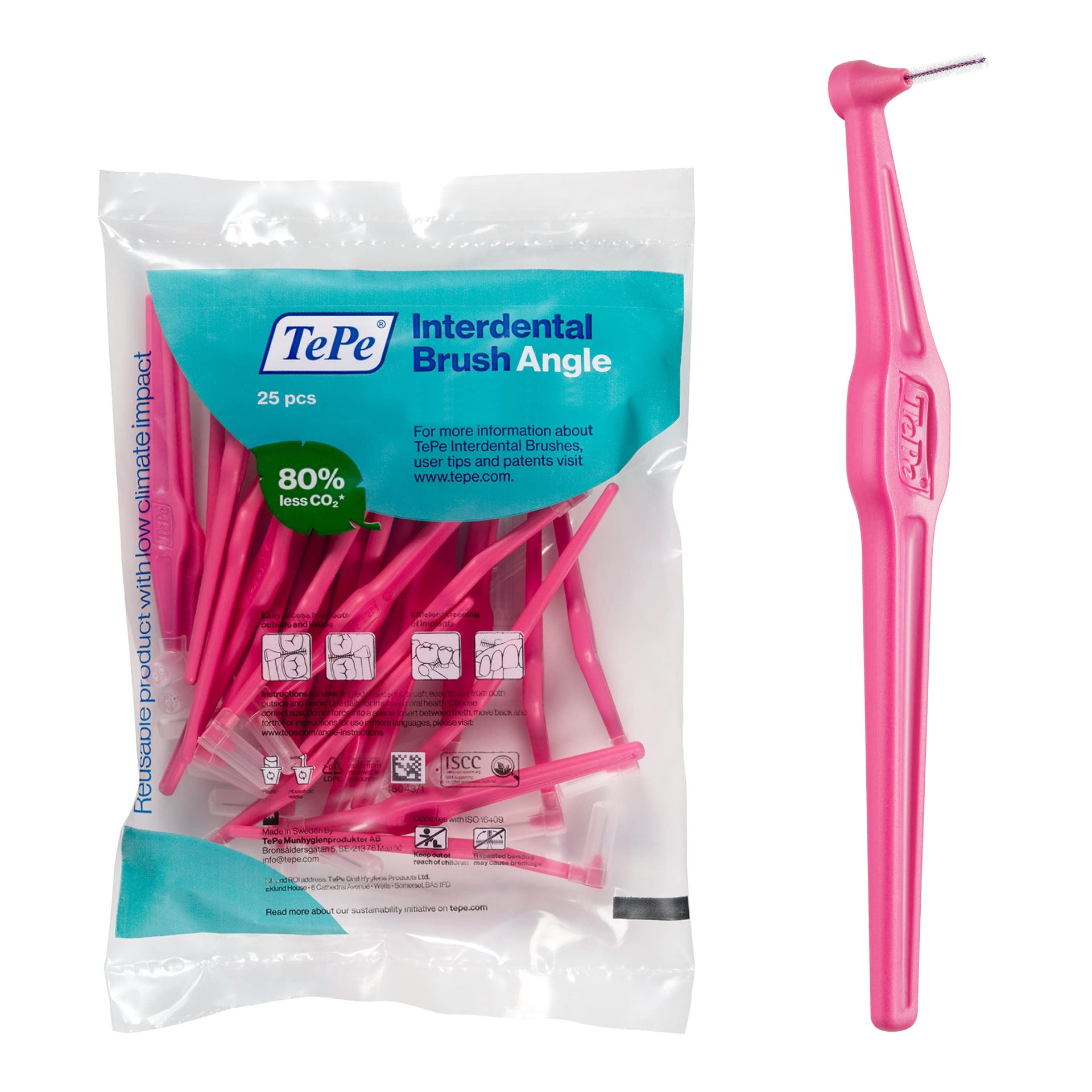 TePe Interdental Angle Brush 6 / 25 Brushes
