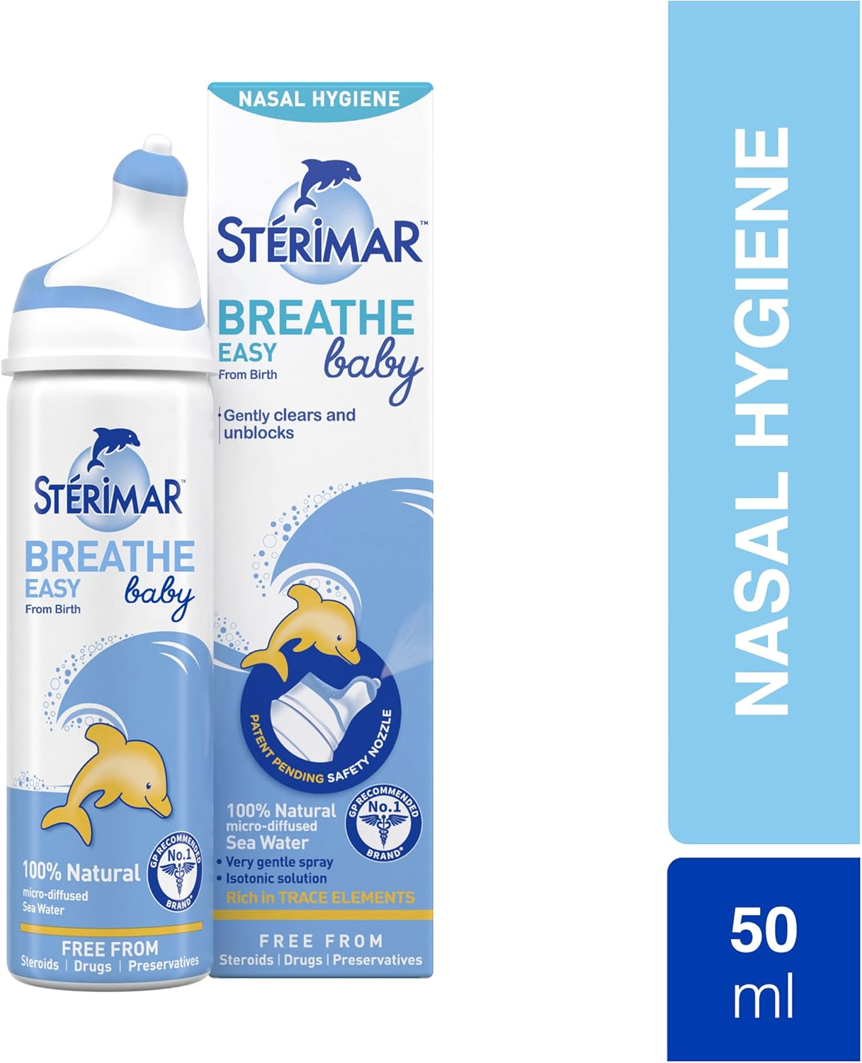 Stérimar Baby Nasal Hygiene Spray, 50ml