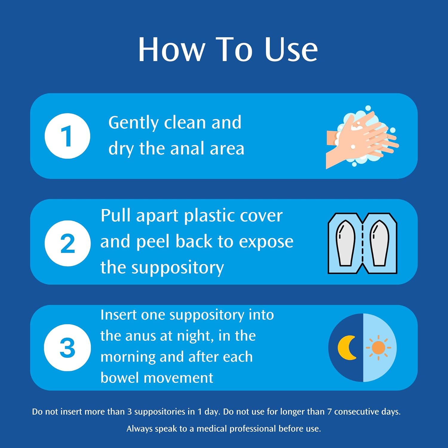 Anusol 4 Way action 12 Suppositories For Haemorrhoids & Related Conditions