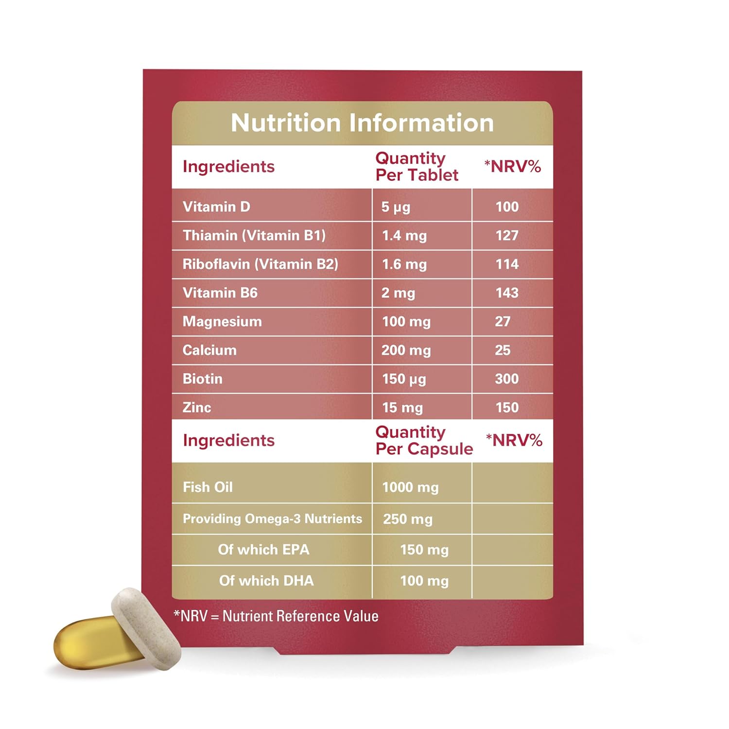 Seven Seas Perfect7 Woman Multivitamin Duo Pack: 30 Capsules + 30 Tablets