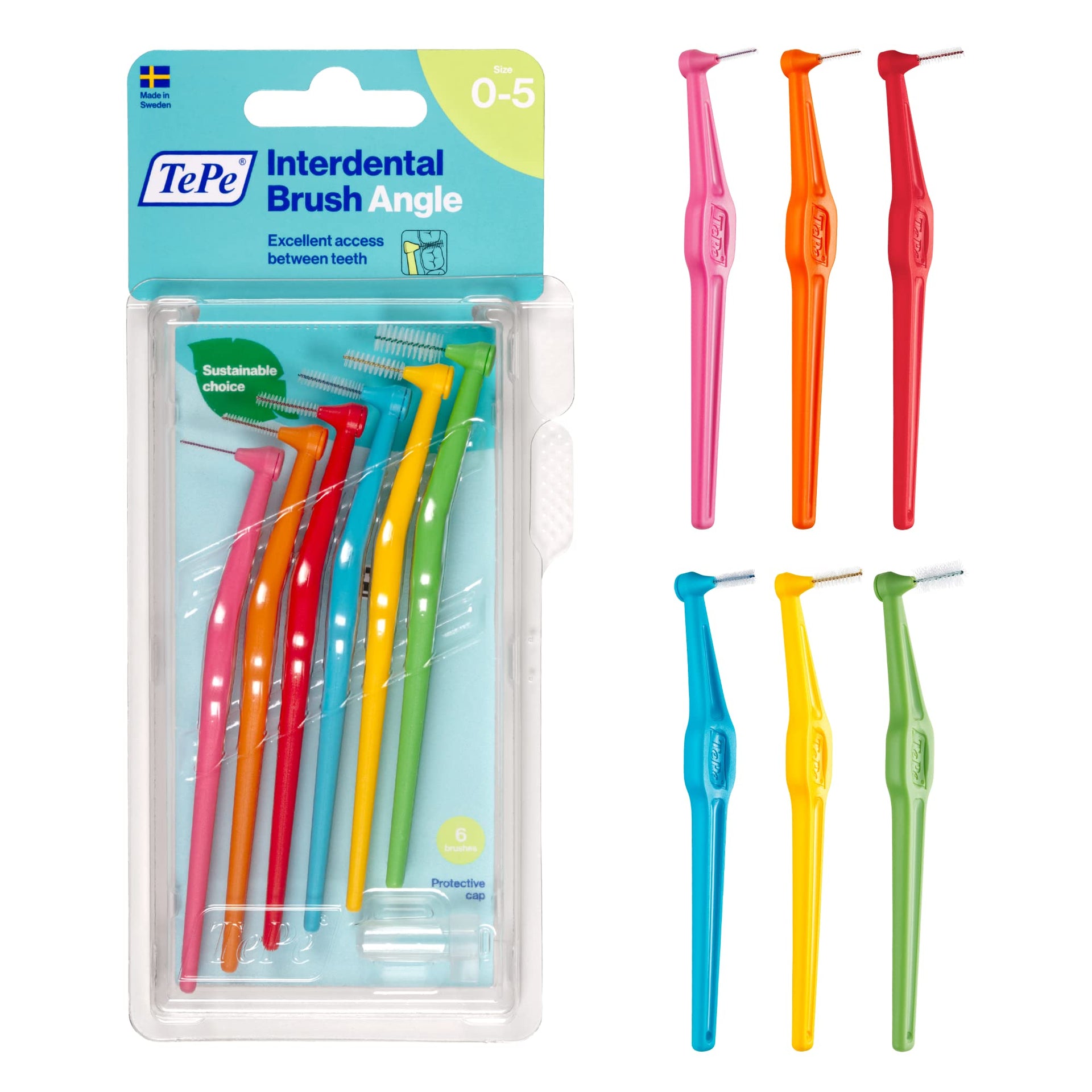 TePe Interdental Angle Brush 6 / 25 Brushes