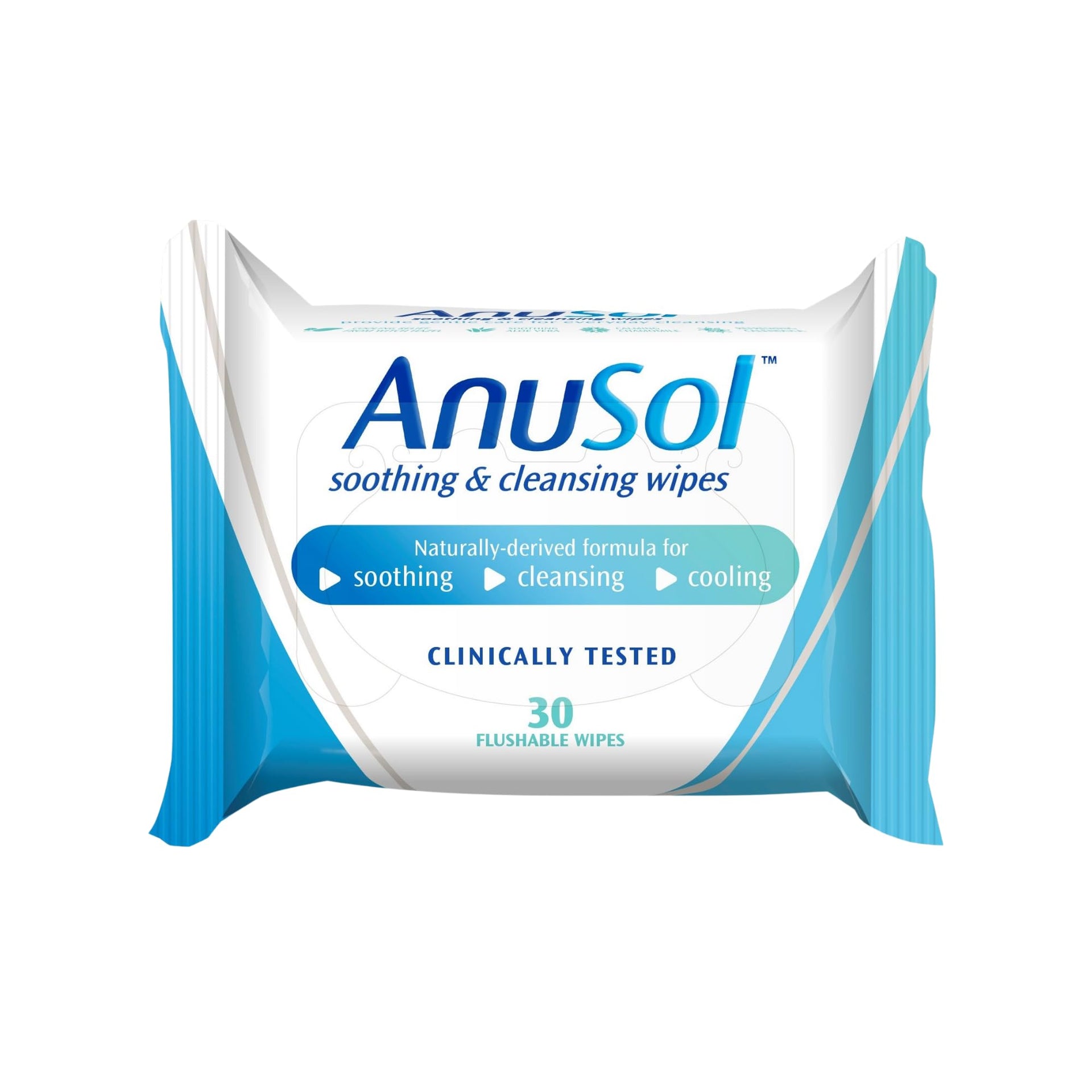 Anusol Soothing & Cleansing Wipes (30 Wipes)