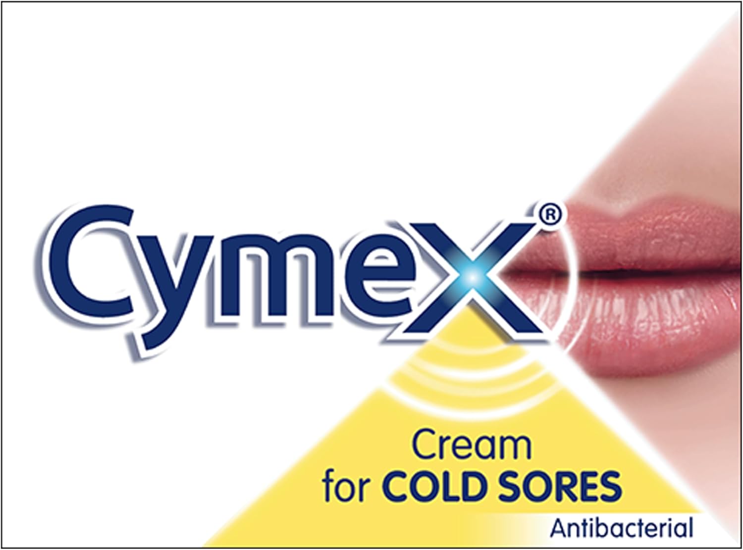 Cymex Cold Sore & Lip Cream 5gm | Fast Relief Healing for Painful Cold Sores & Dry Cracked Lips
