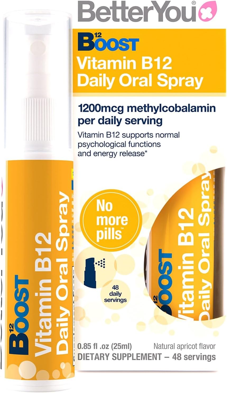 BetterYou Boost Vitamin B12 Daily Oral Spray Vitamin Spray 25ml