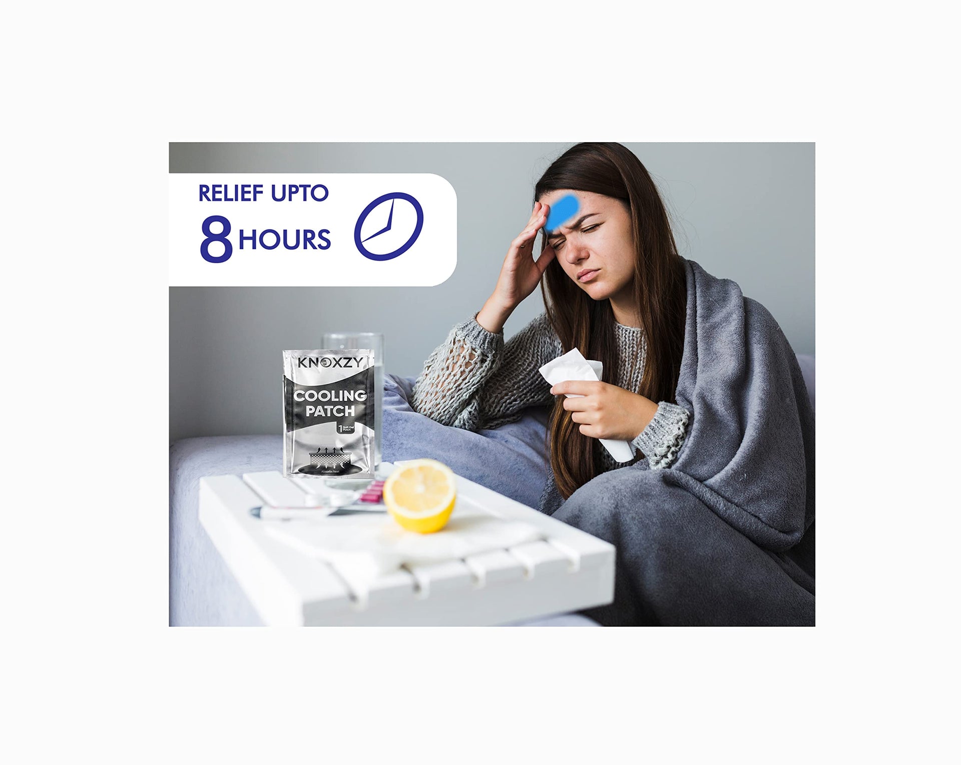 KNOXZY Menthol Cool Head Patches