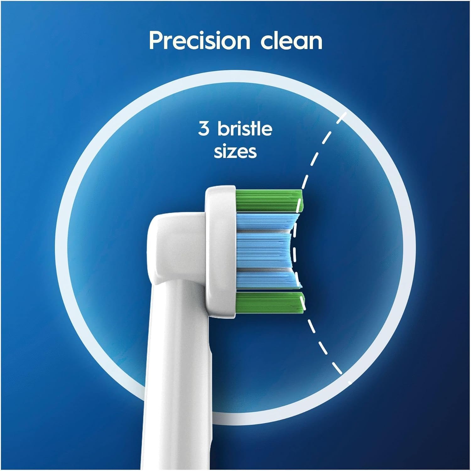 Oral-B Pro Battery Toothbrush | Precision Clean Toothbrush Head| 2 Batteries Included, Black