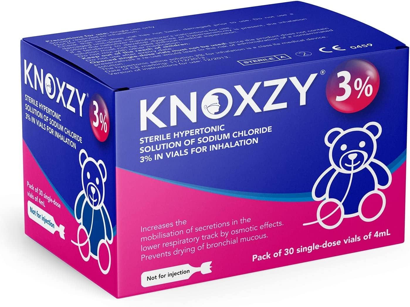 Knoxzy 3% Hypertonic Saline for Inhalation – Adults & Kids