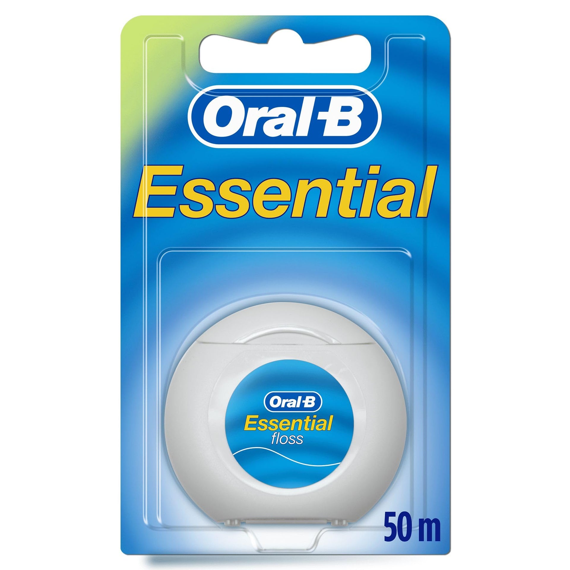 Oral-B Essential Mint Waxed Dental Floss, 50m