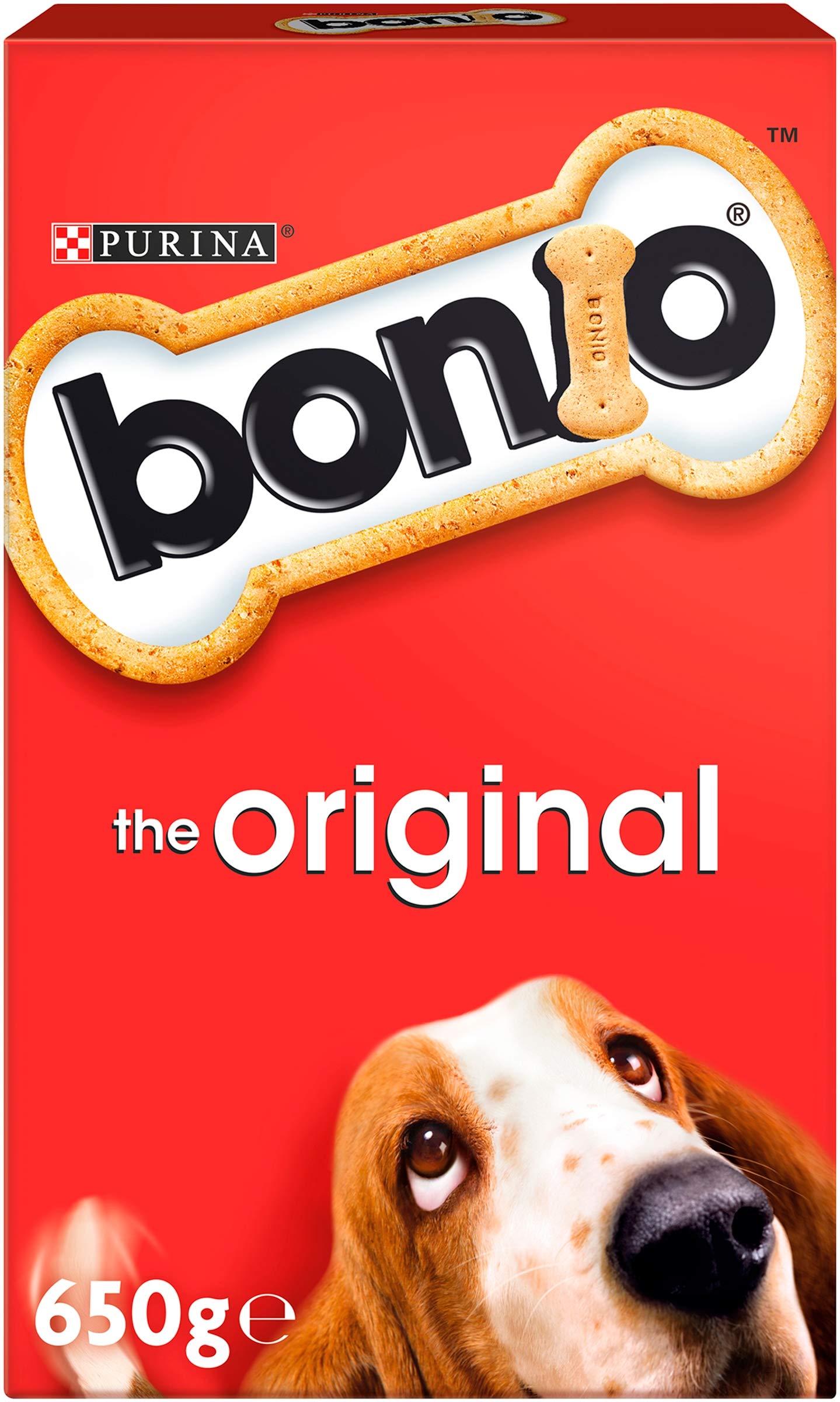 Bonio The Original Biscuits for Dog Food 650g