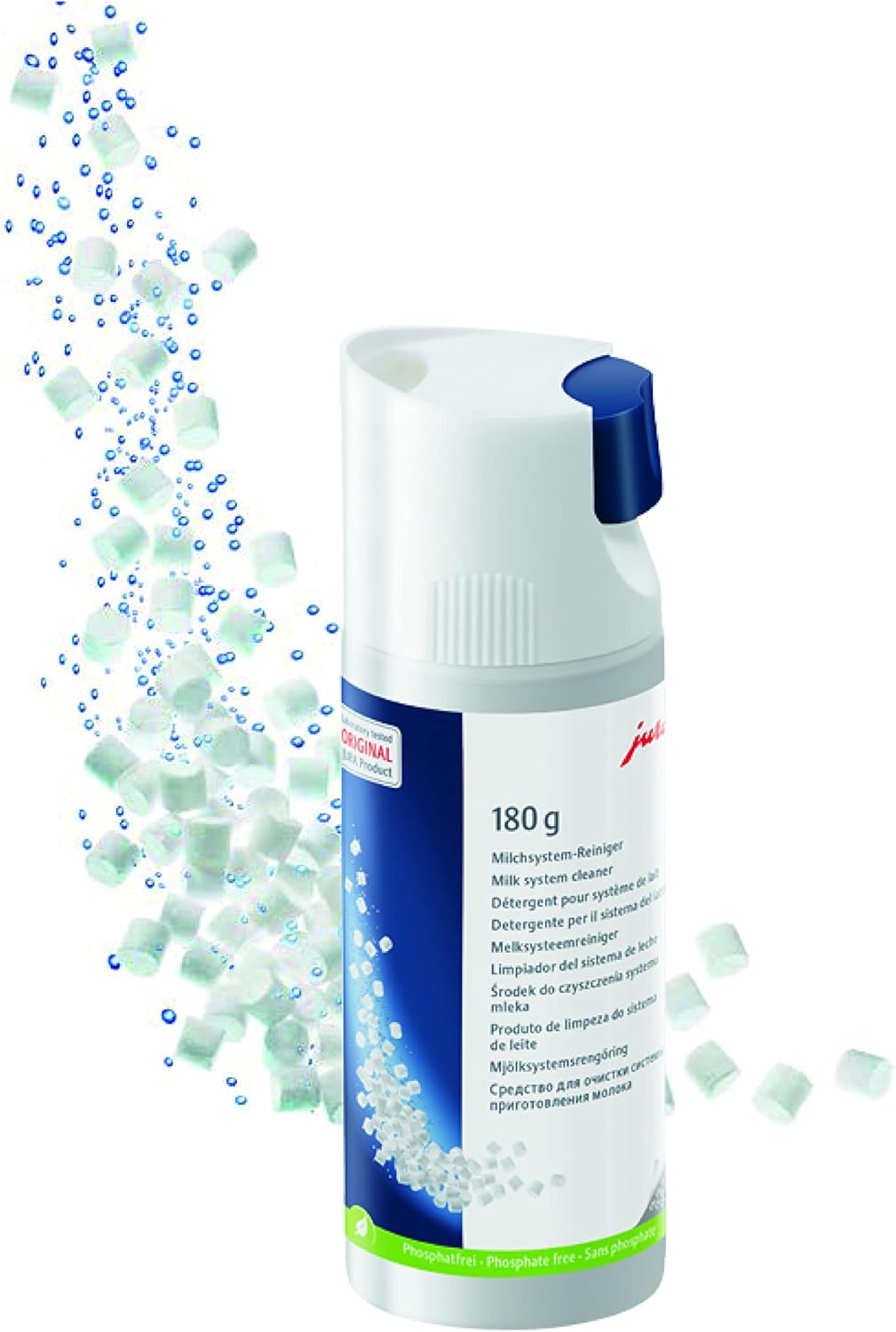 Jura Milk System Cleaner Mini-Tabs w/Dispenser (180 g bottle)