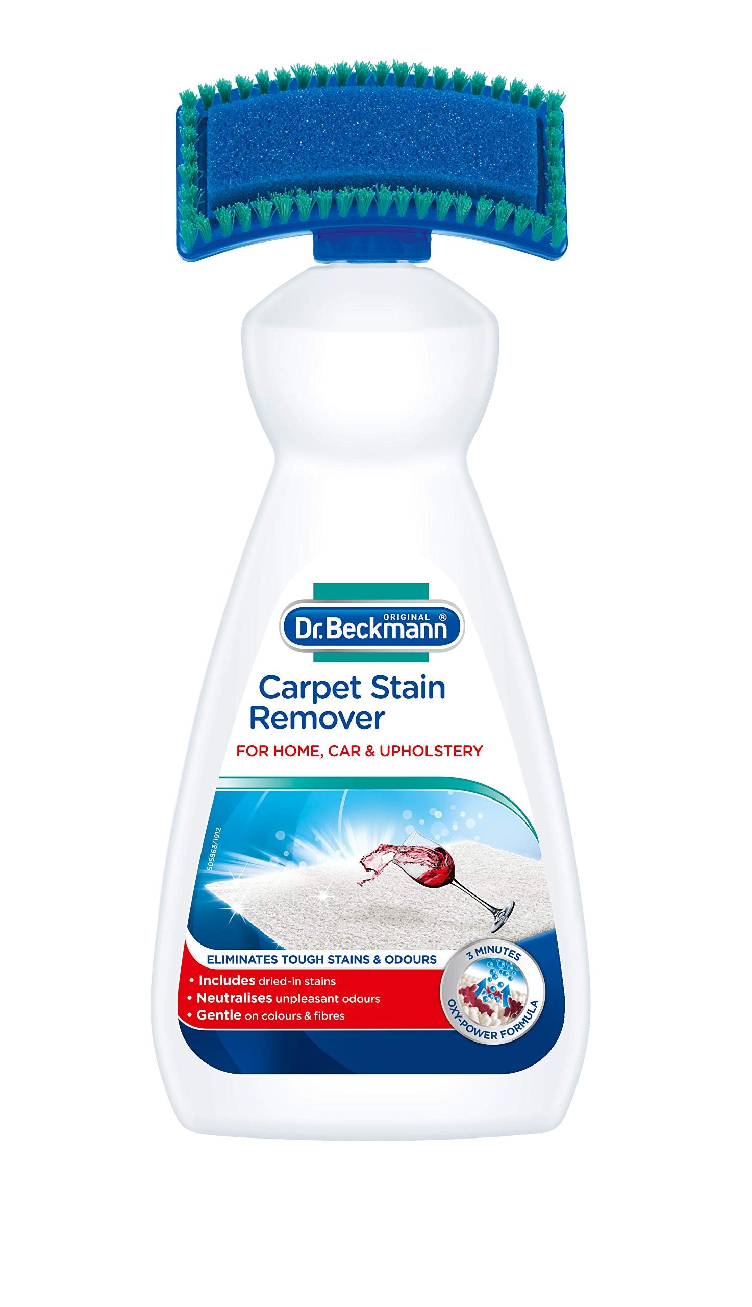 Dr Beckmann Carpet Cleaning Brush 650ml Stain Remover