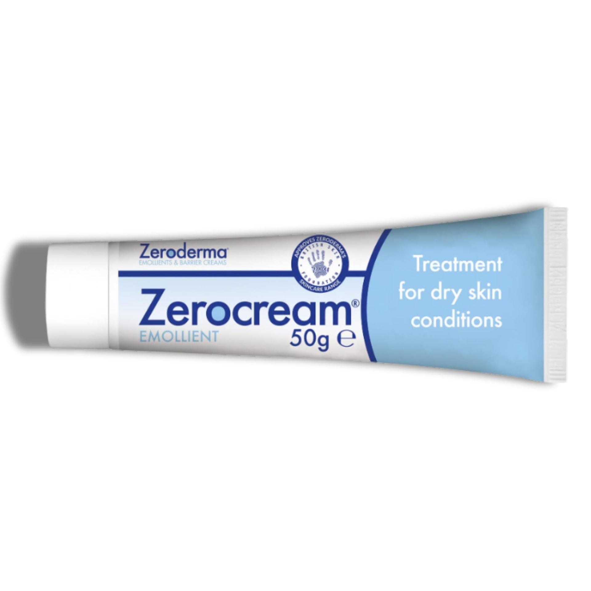 Zeroderma Zerocream Emollient Cream 2-in-1 Moisturiser & Soap Substitute 50g