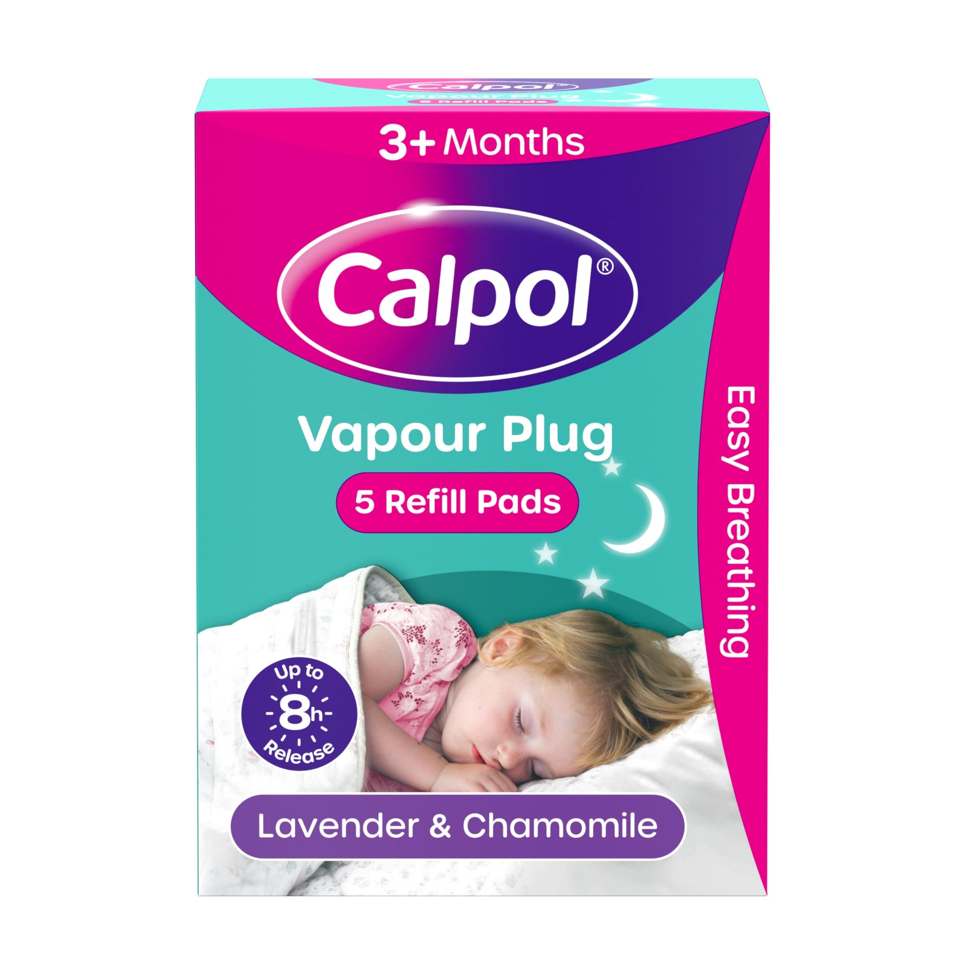 Calpol Vapour Plug Refill Pads 5 Count | Lavender and Chamomile