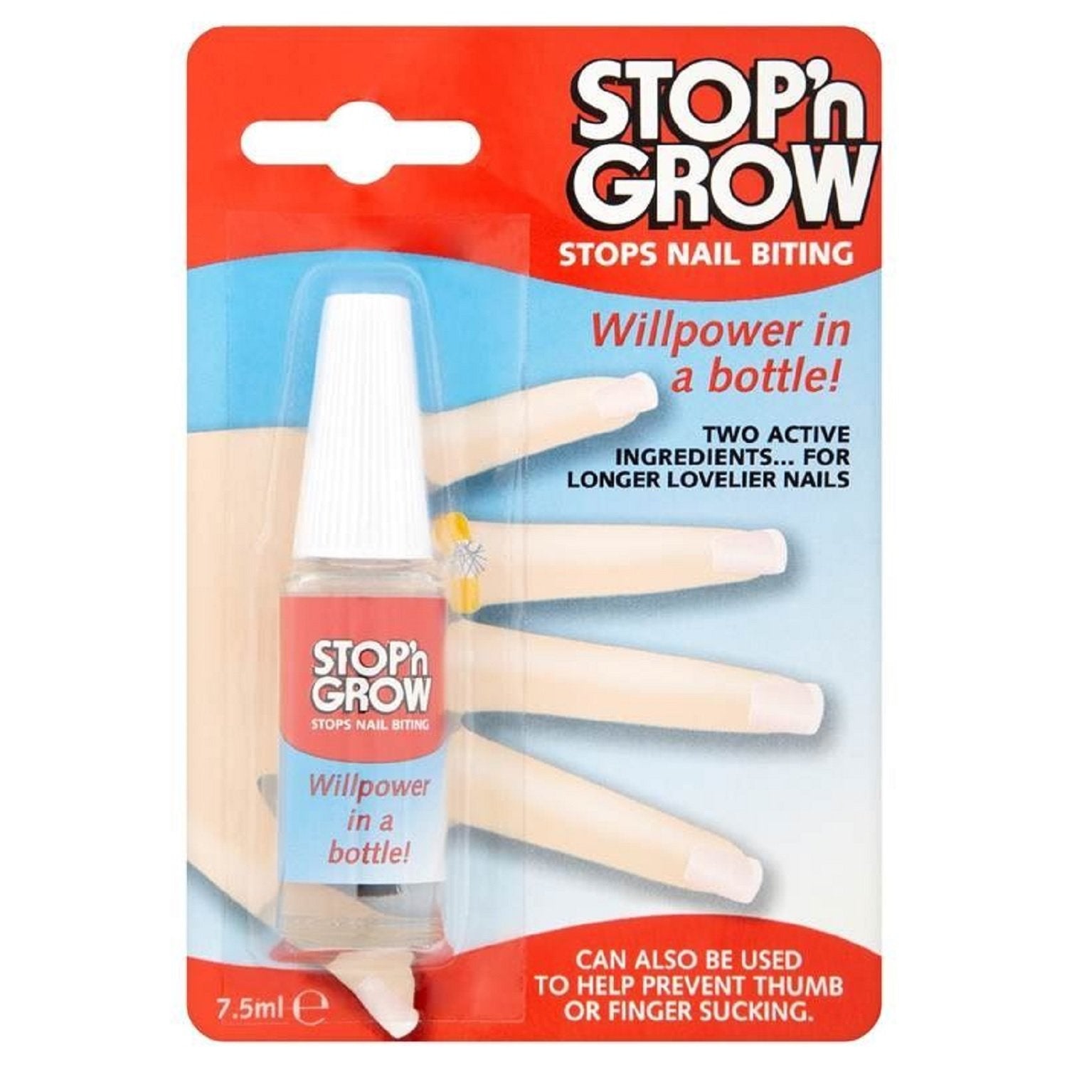STOP N GROW nail biting deterrent