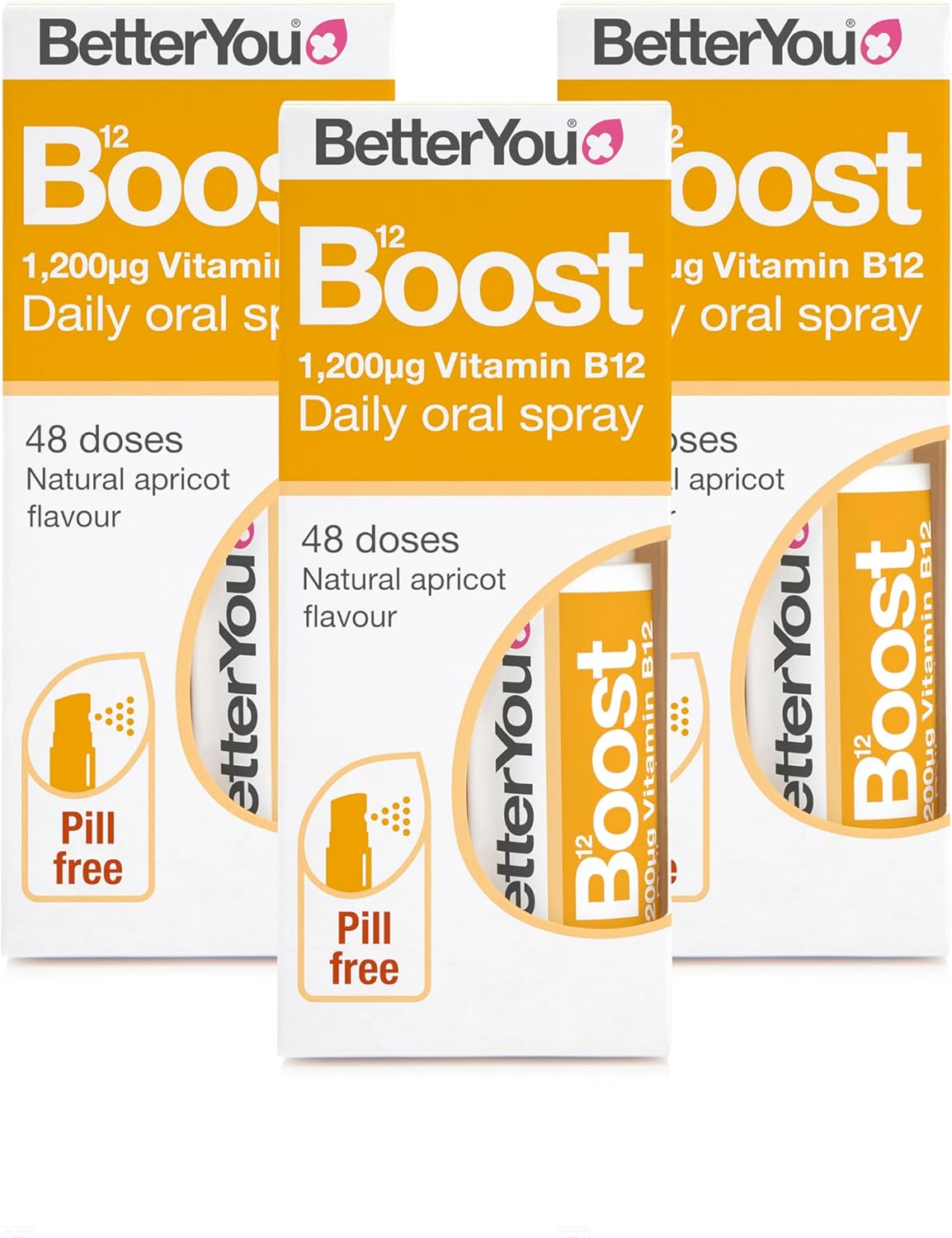 BetterYou Boost Vitamin B12 Daily Oral Spray Vitamin Spray 25ml