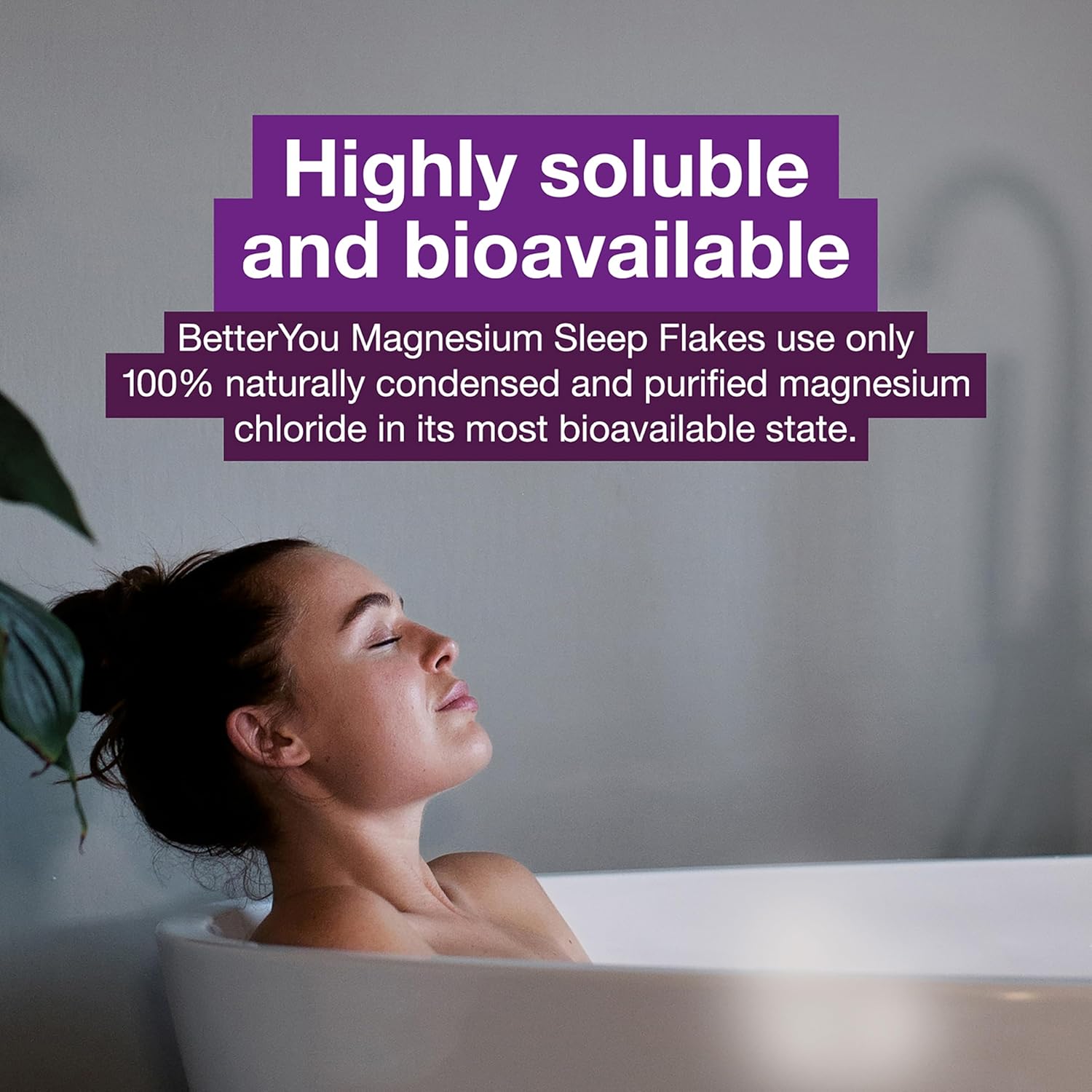 BetterYou Magnesium Muscle Mineral Bath Flakes 1kg