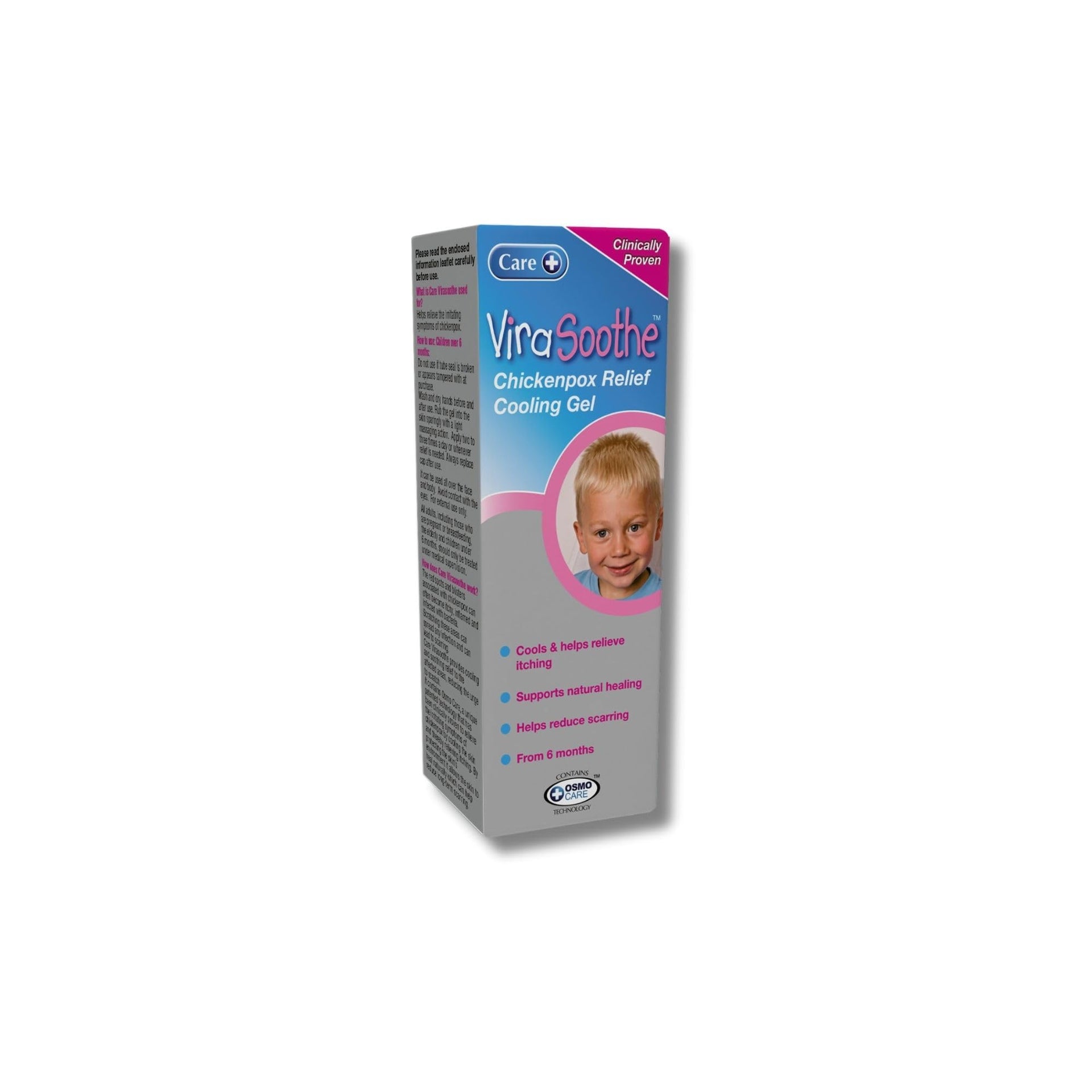 Care+ ViraSoothe Gel 50g Chickenpox Relief | Cools and Soothes Skin