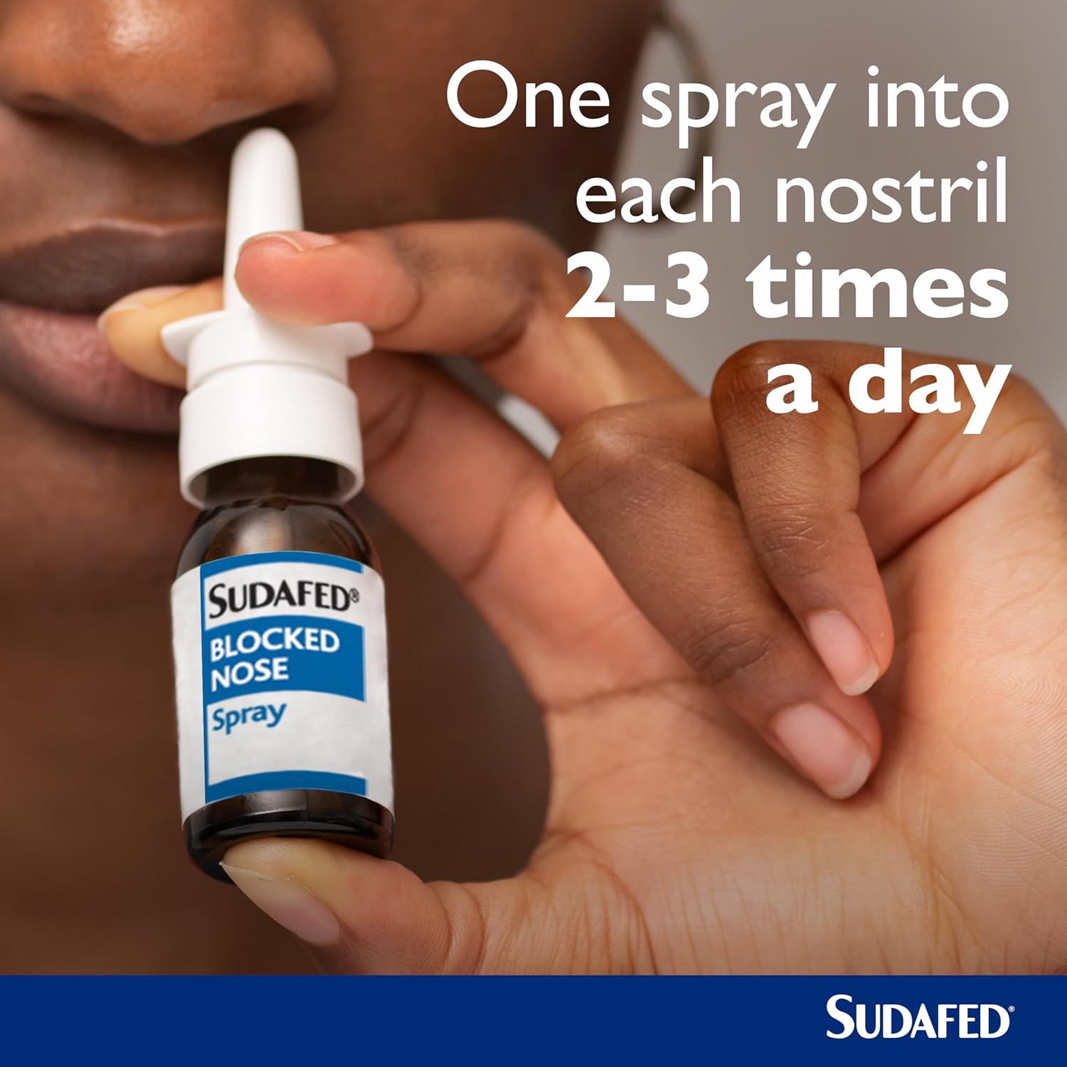 Sudafed Blocked Nose Spray – Fast Sinus & Allergy Relief, 15ml
