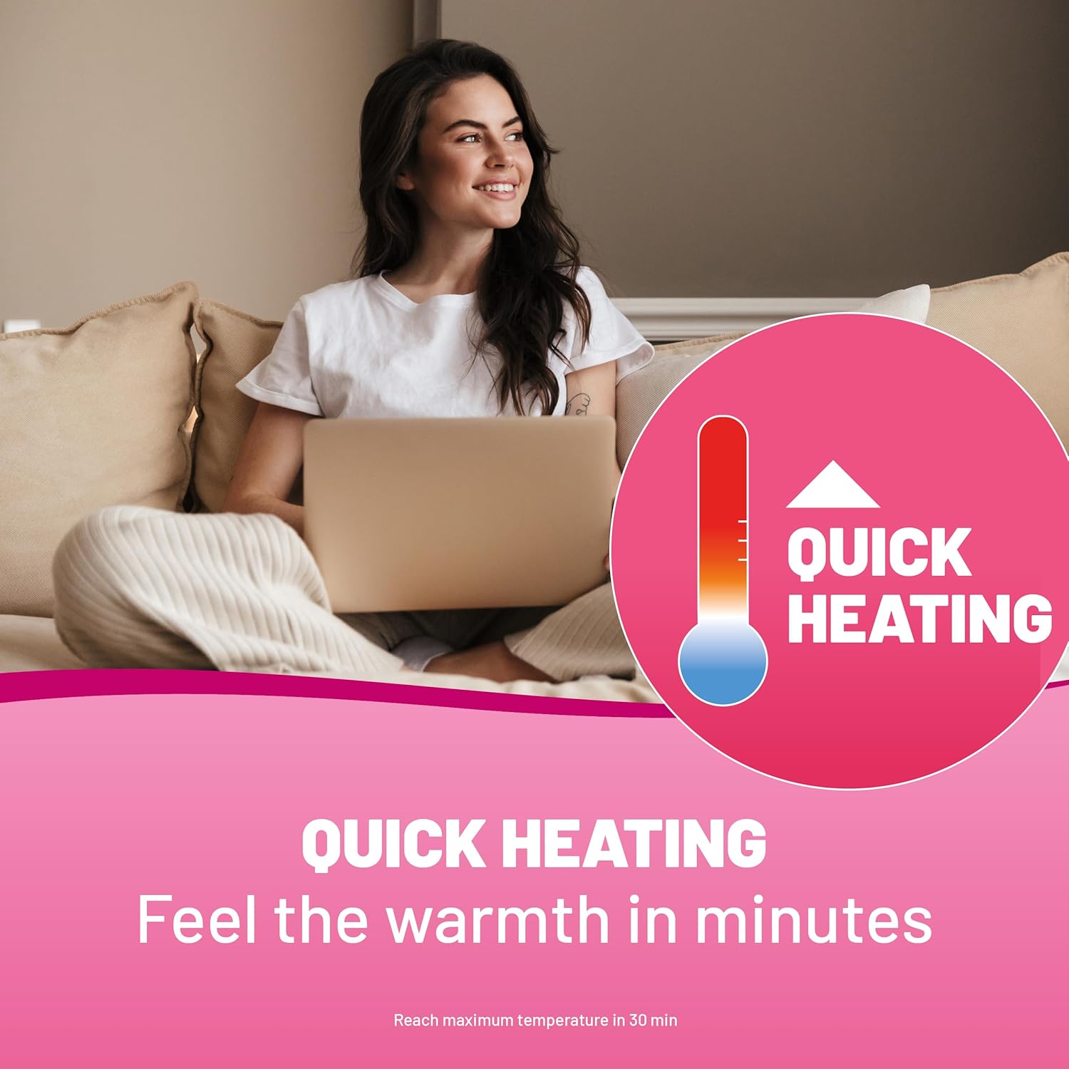 Cura-Heat Period Pain Patches | 3 Patches