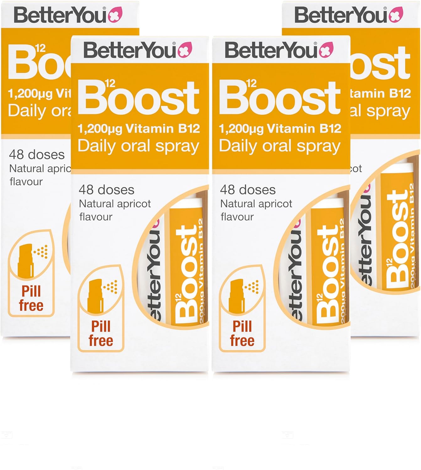 BetterYou Boost Vitamin B12 Daily Oral Spray Vitamin Spray 25ml